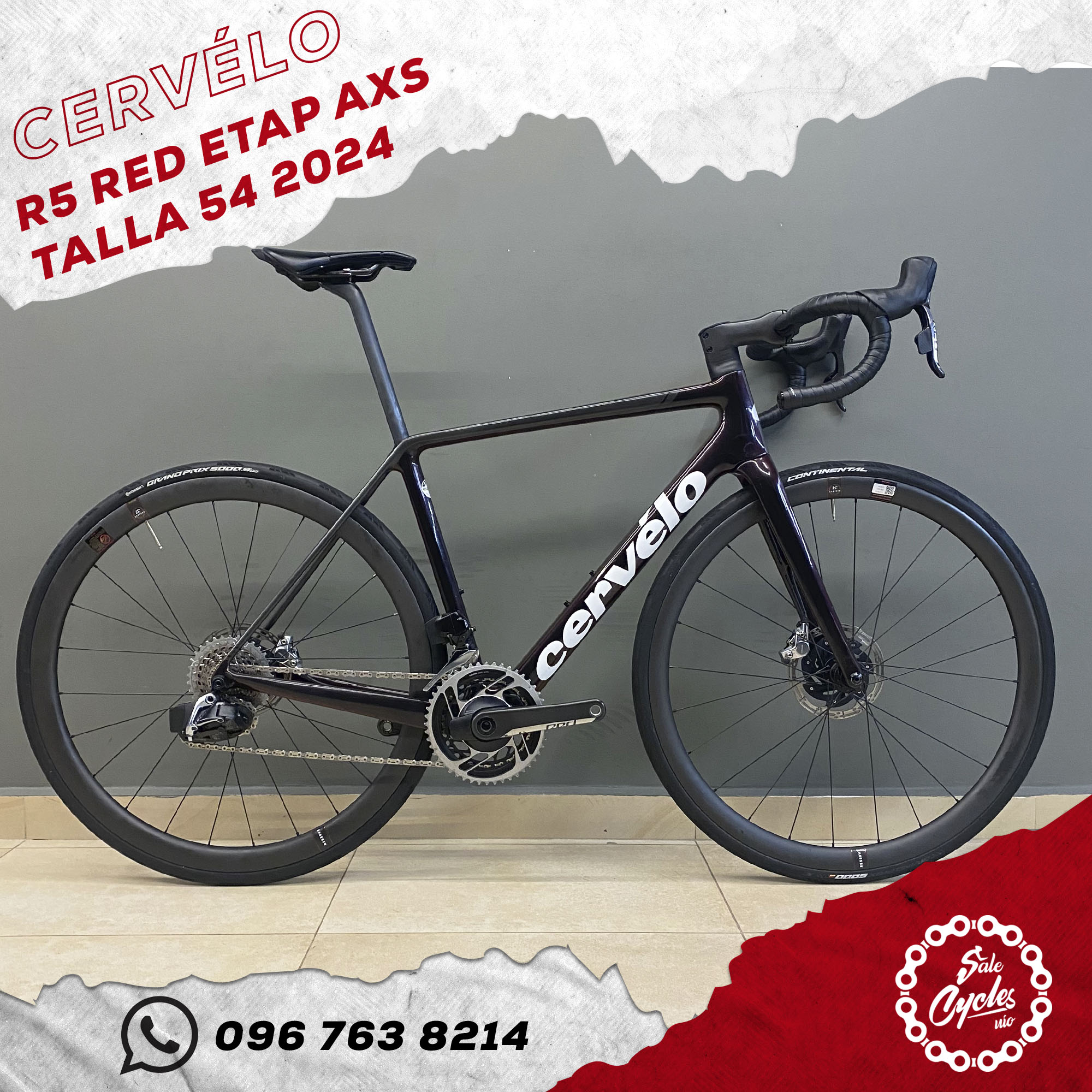 Cervélo R5 Sram Red eTAP 54 2024