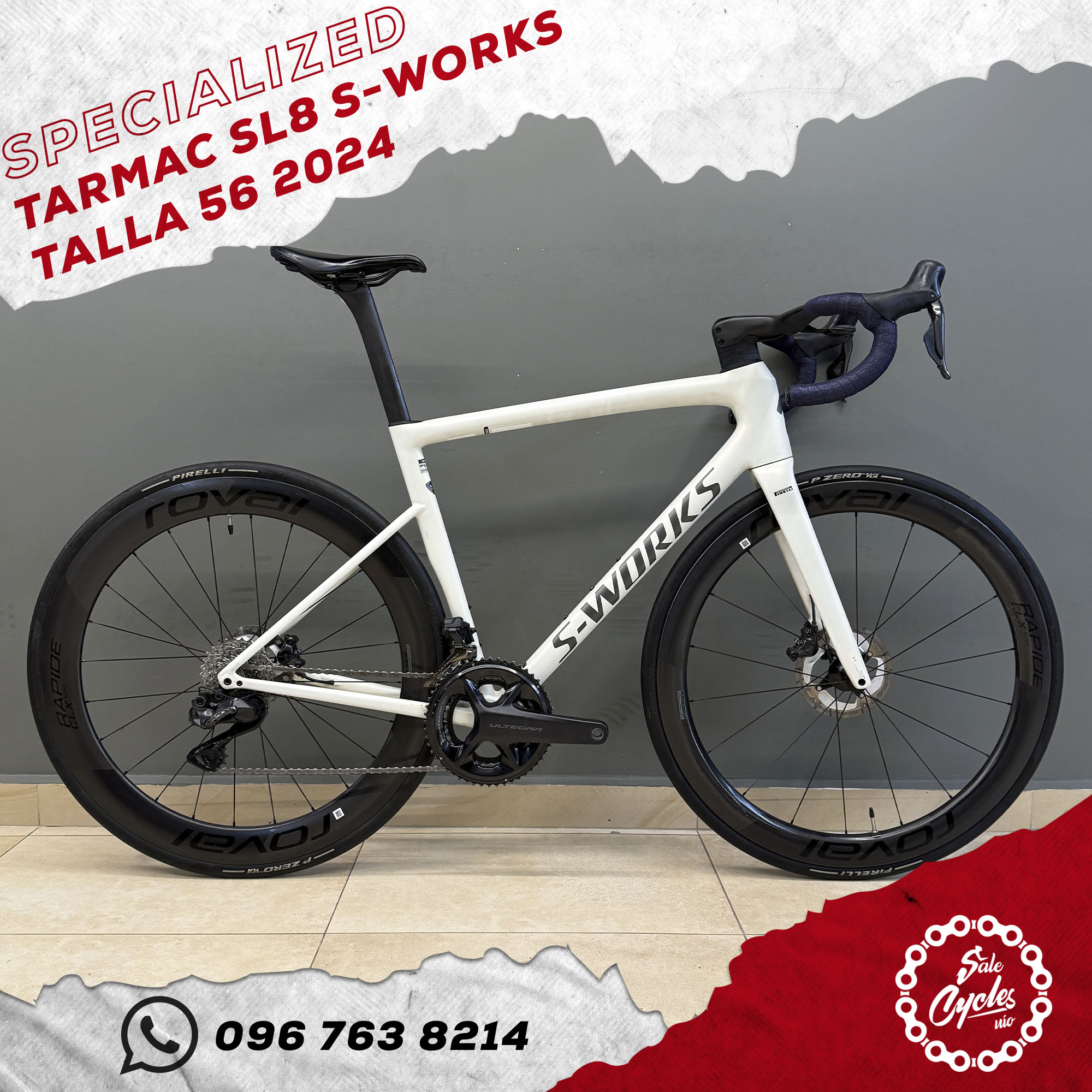 Specialized Tarmac SL8 S-Works 56 2024