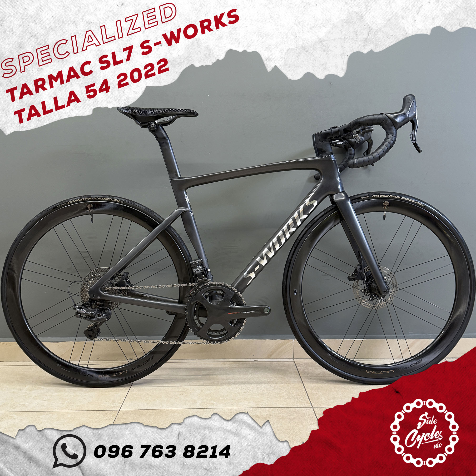 Specialized Tarmac SL7 S-Works 54 2022