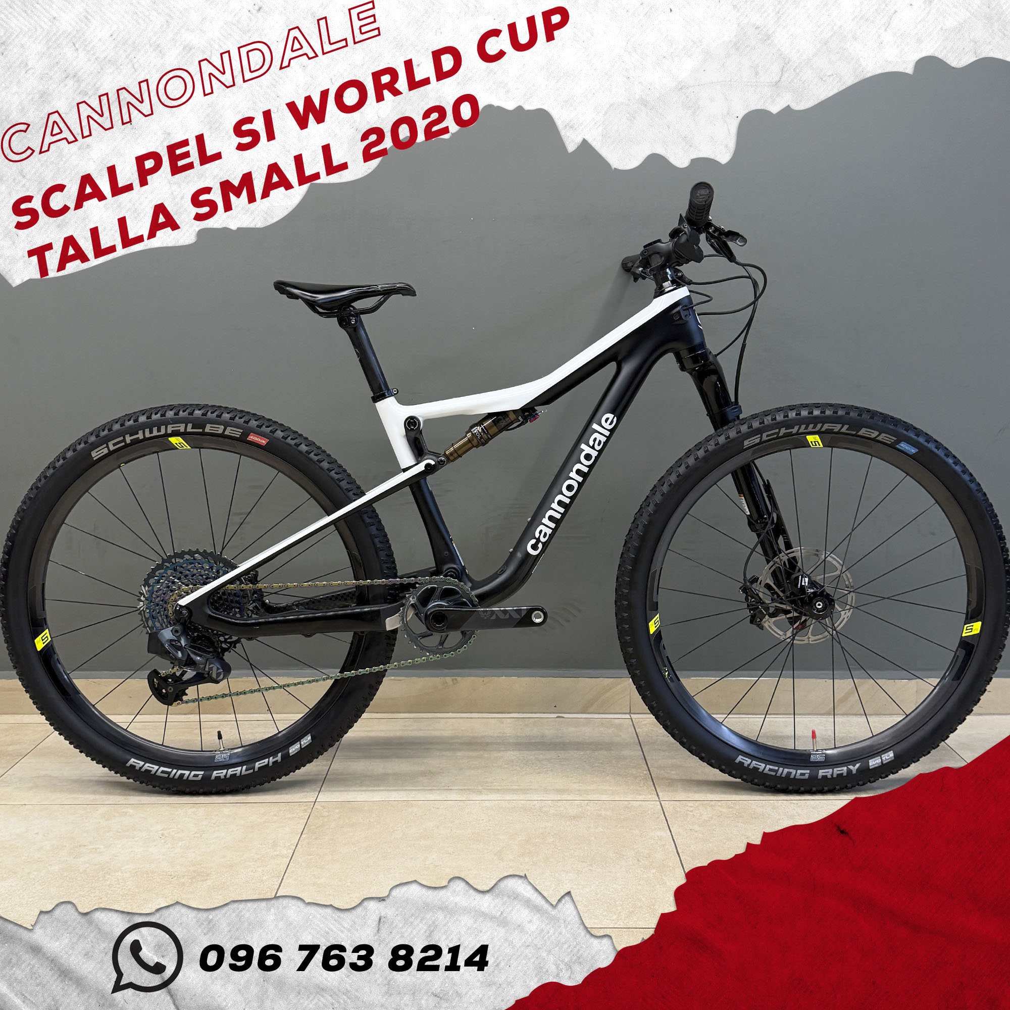 Cannondale Scalpel Si World Cup Small 2020