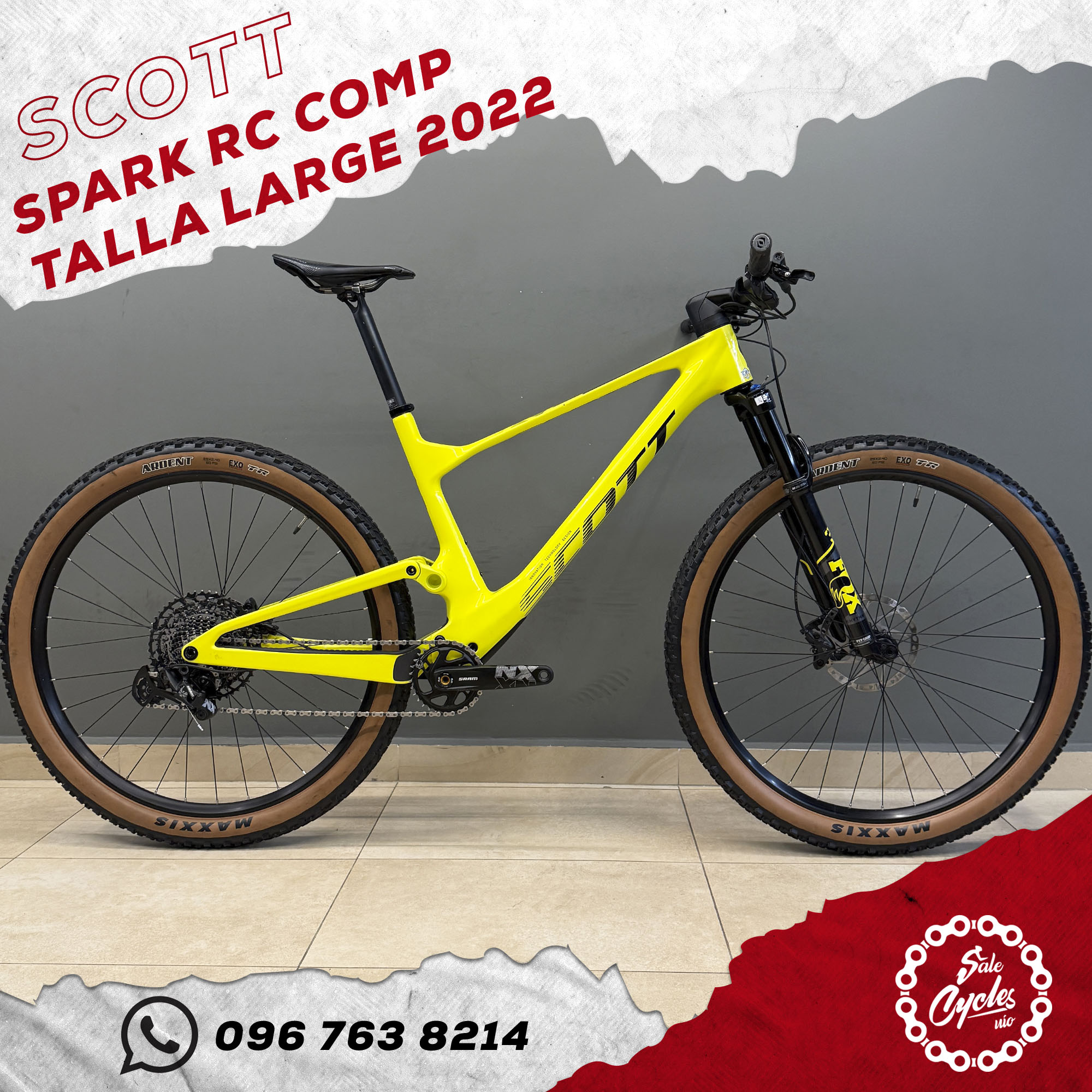 Scott Spark RC Comp Large 2022