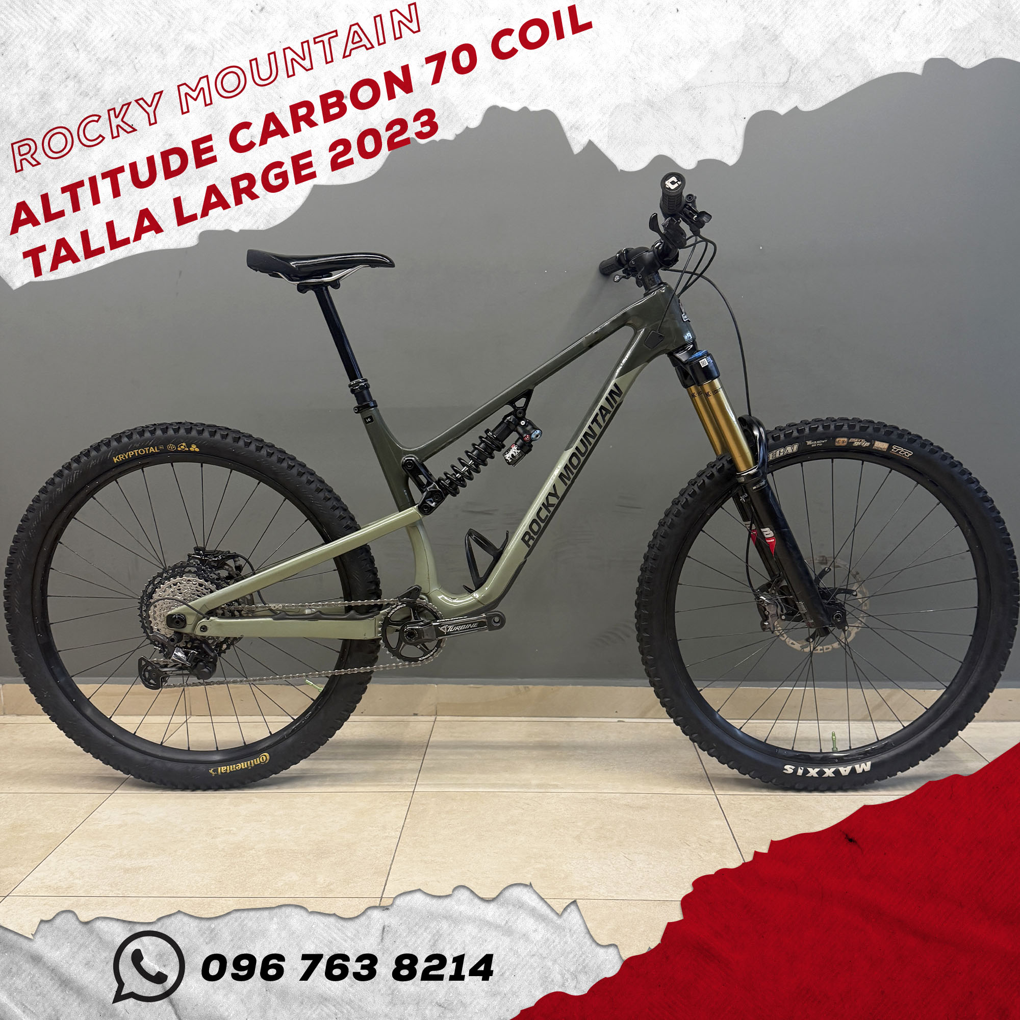 Rocky Mountain Altitude 70 Coil Large 2023