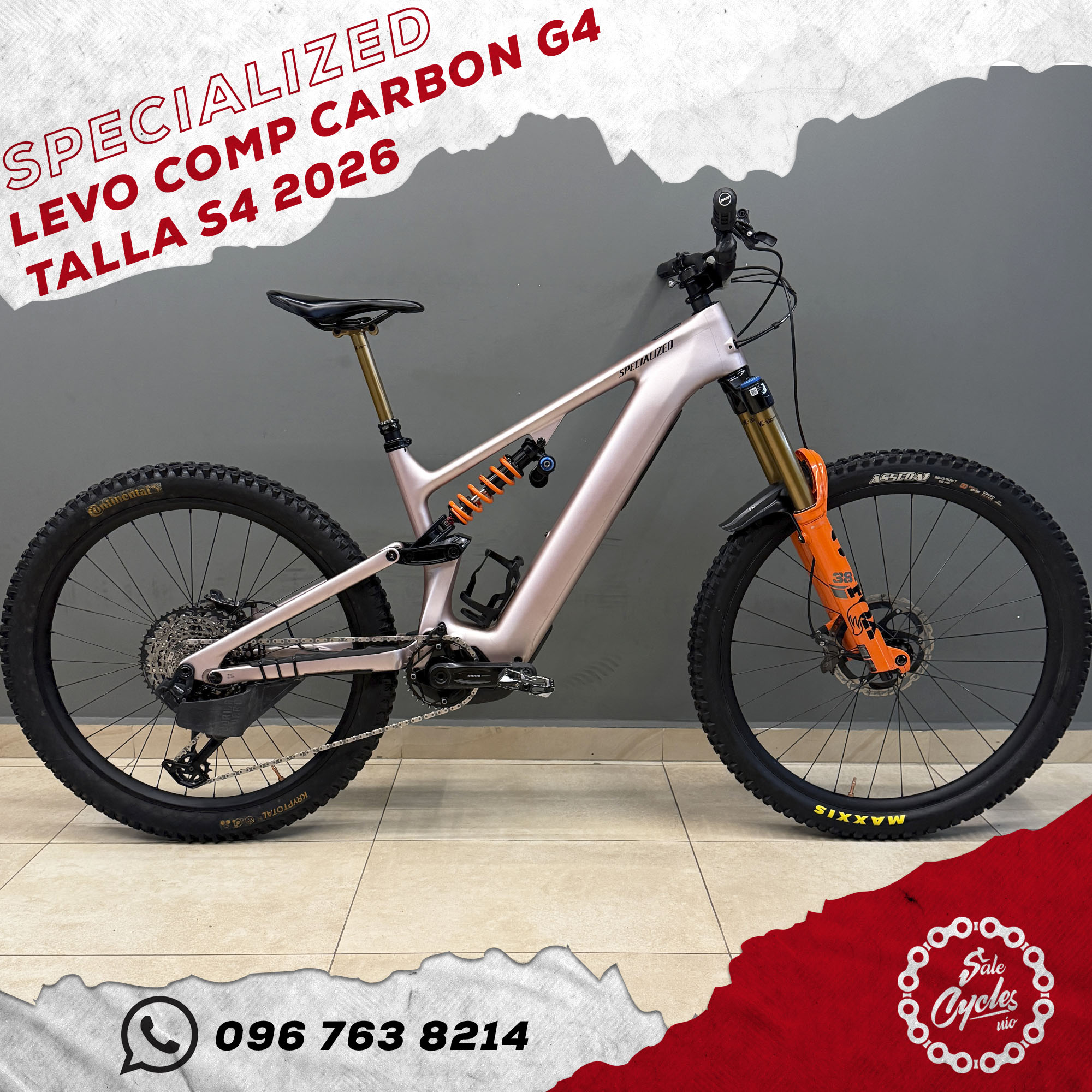 Specialized Turbo Levo Gen4 Comp Carbon S4 2026