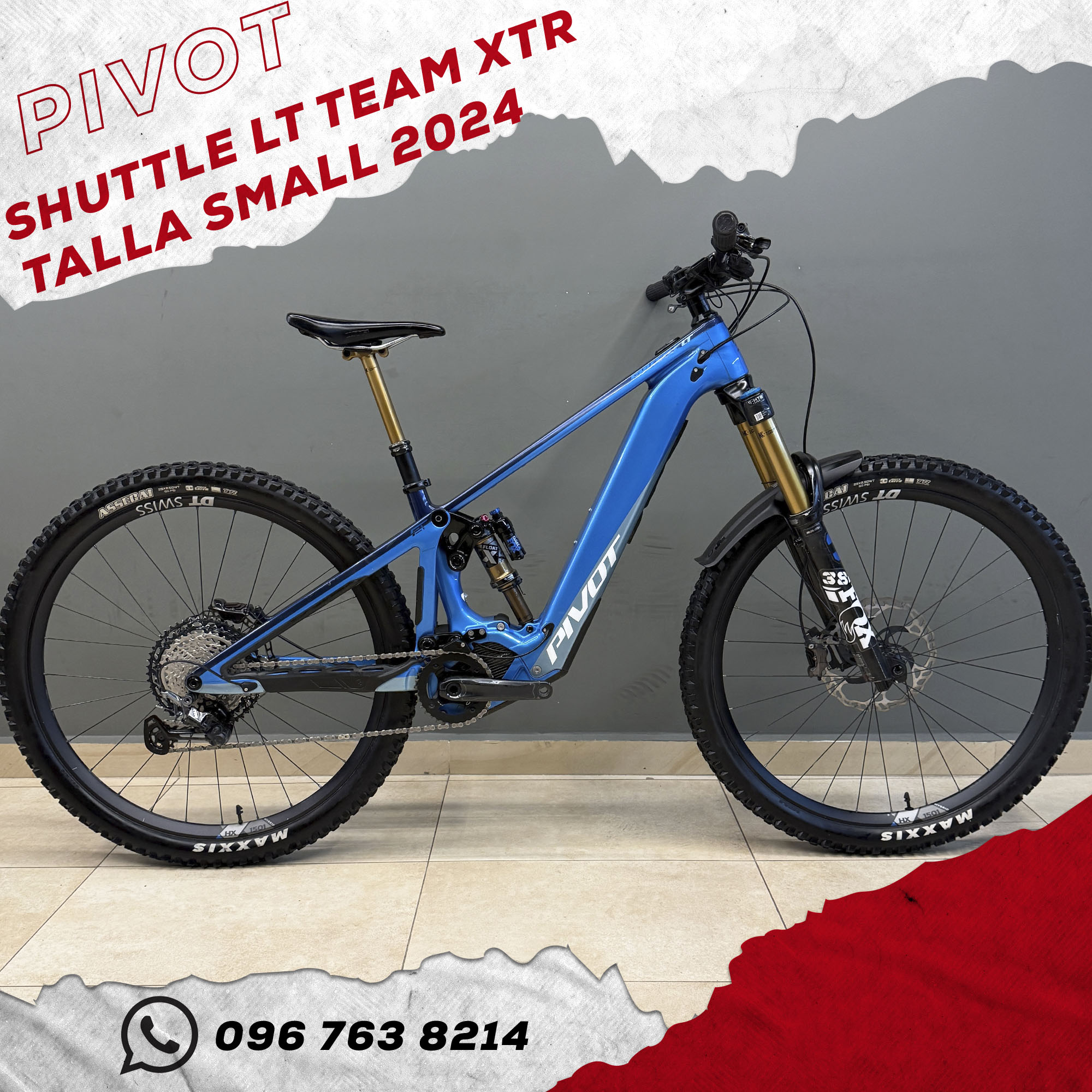 Pivot Shuttle LT Team XTR Small 2024