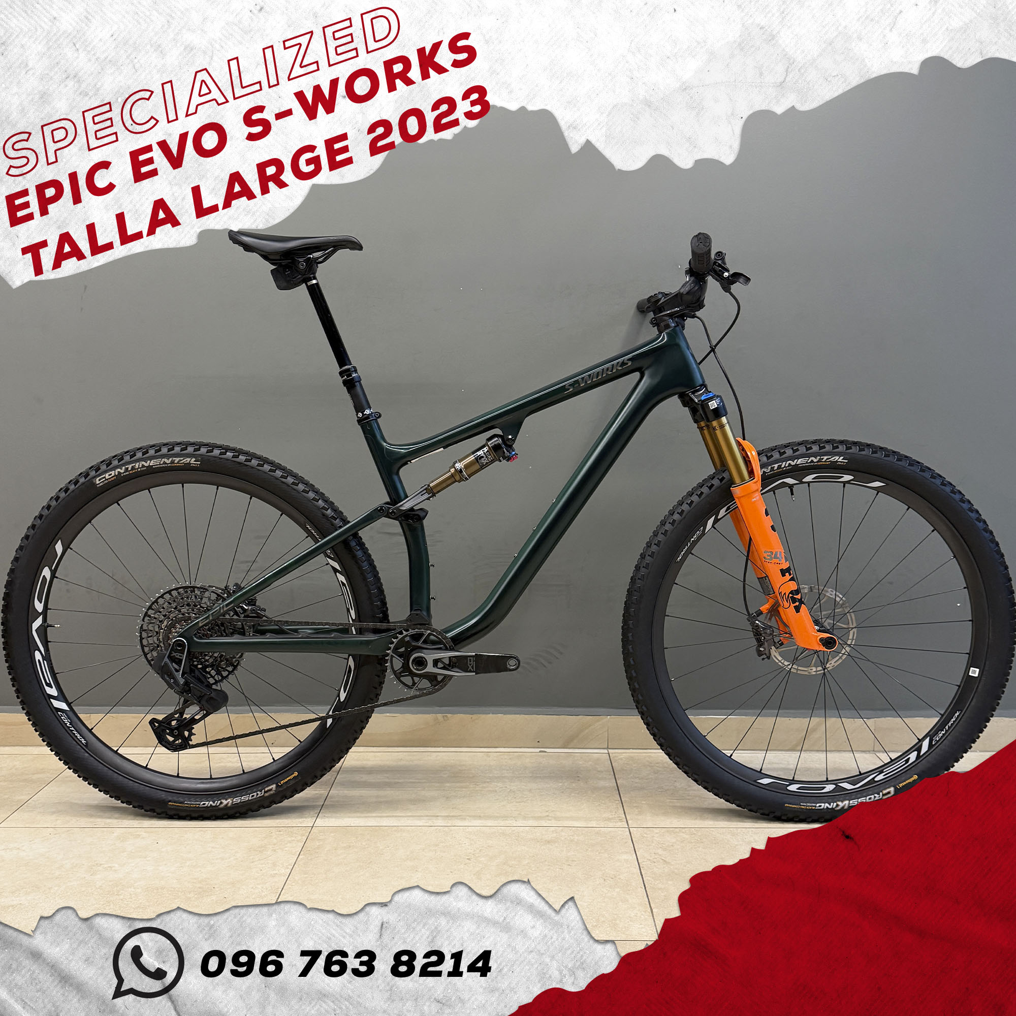 Specialized Epic EVO S-Works Large 2023