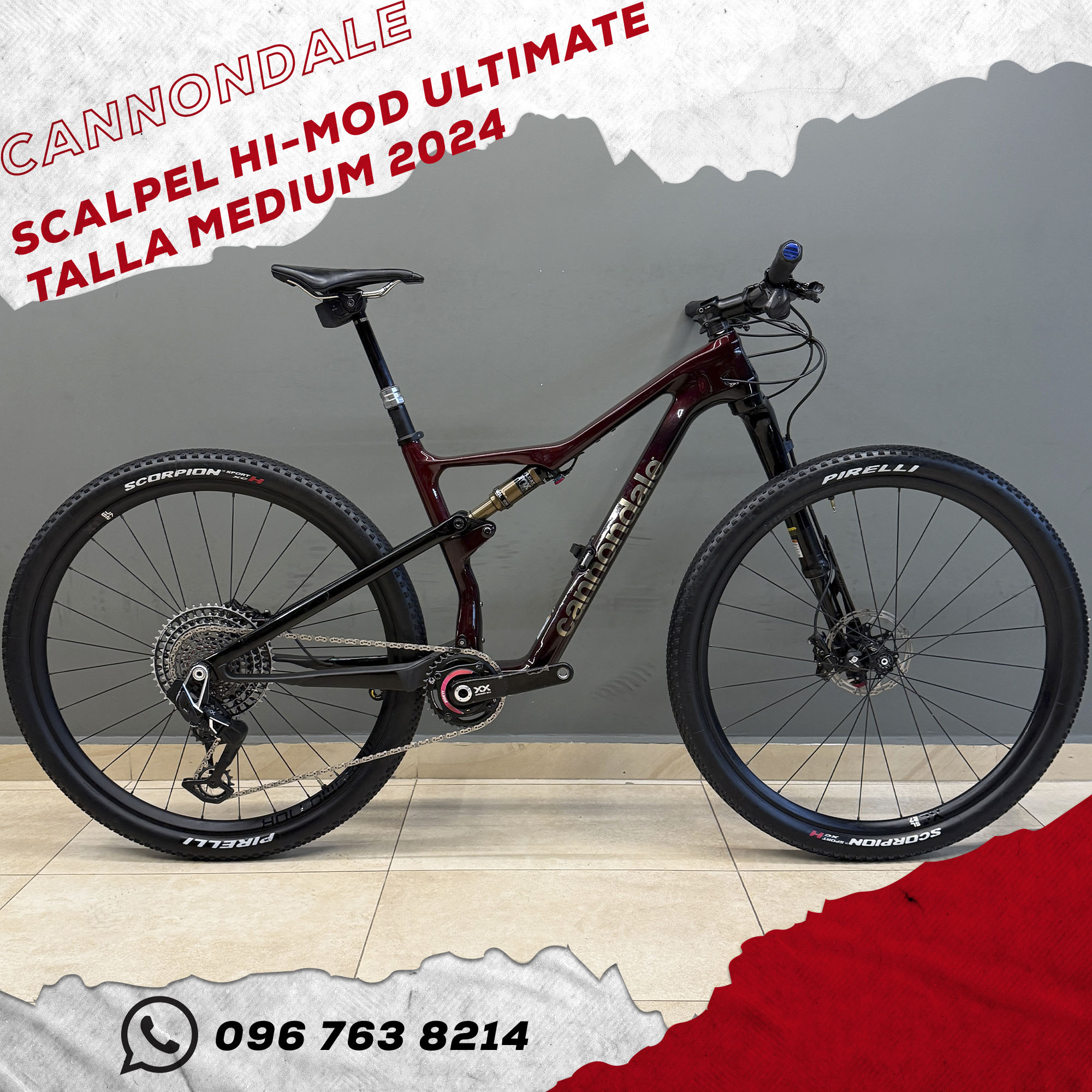 Cannondale Scalpel Hi-MOD Ultimate Medium 2024