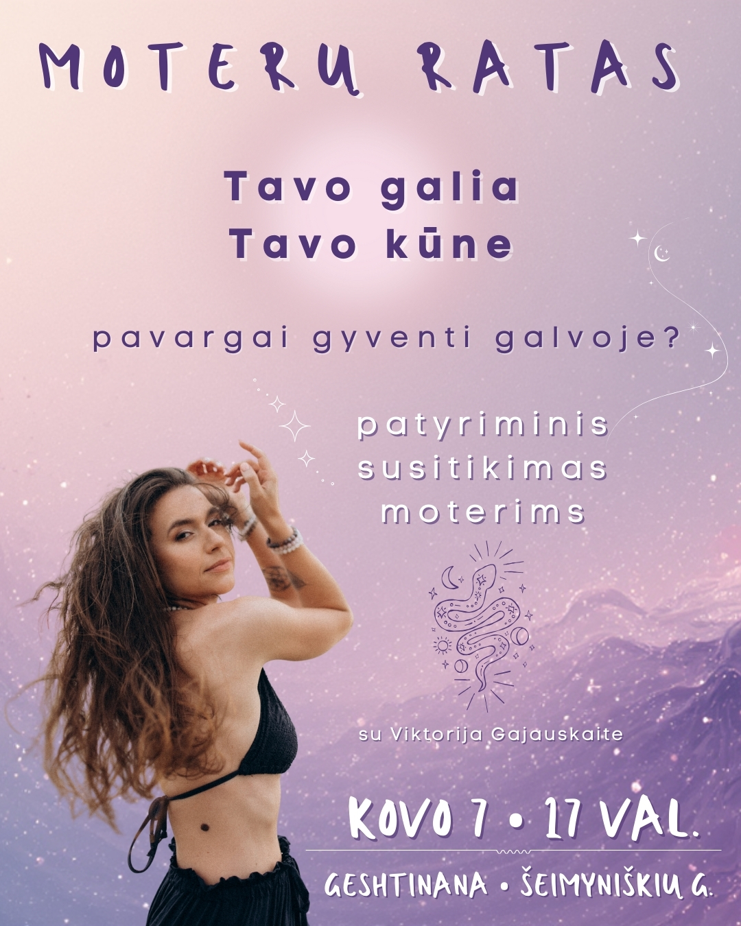 Moterų ratas TAVO GALIA – TAVO KŪNE