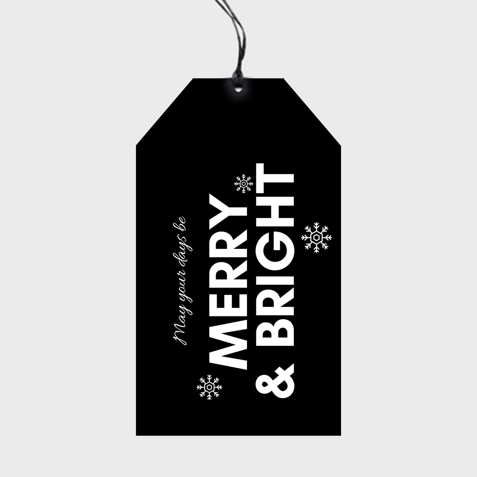MERRY and BRIGHT Gift Tags