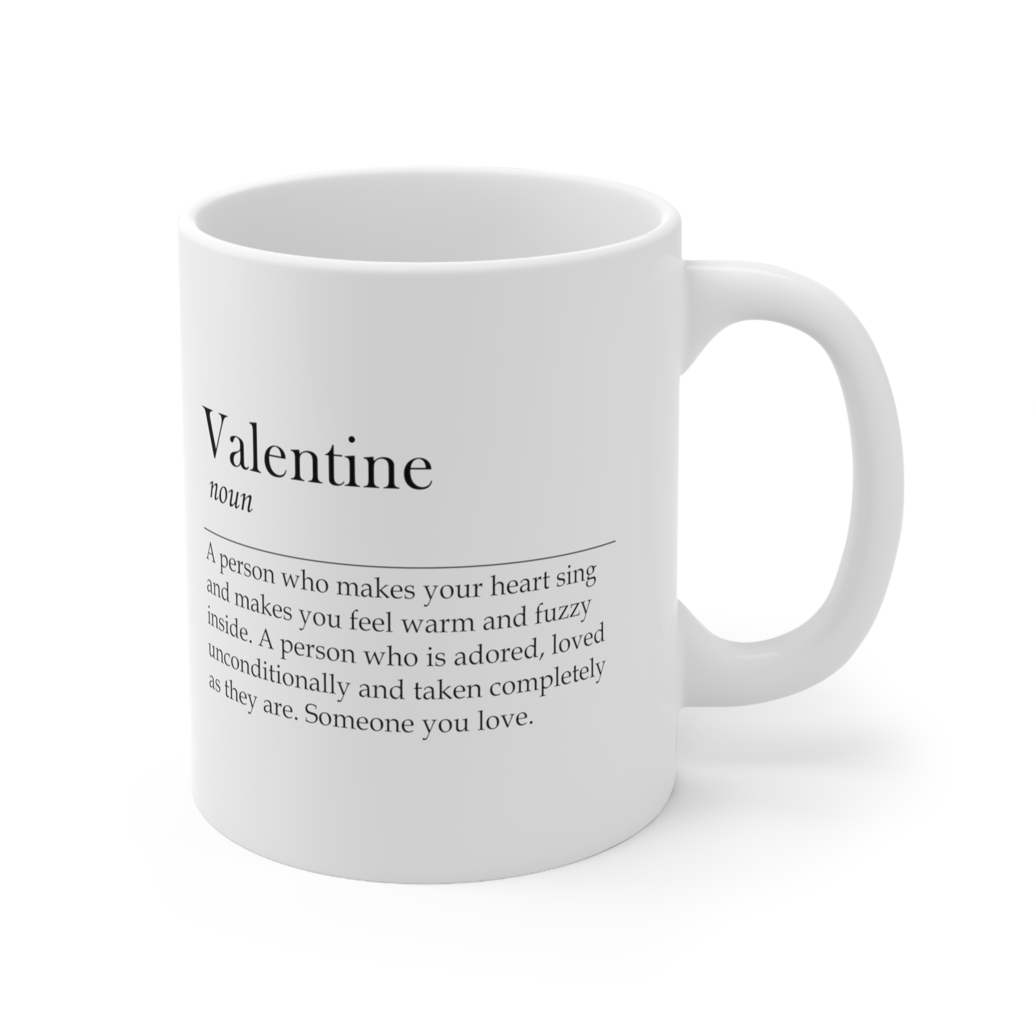 Valentine Definition Mug