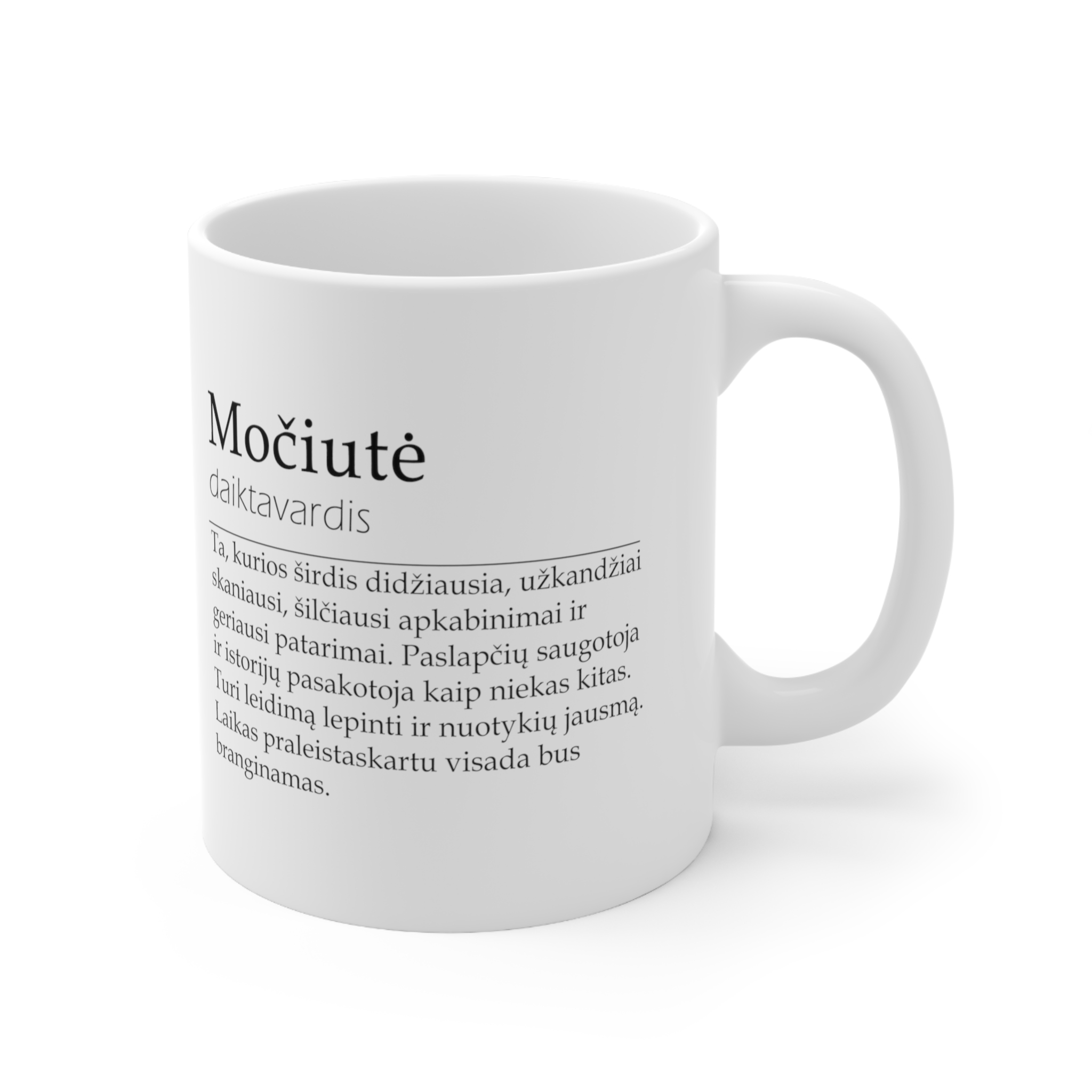 Močiutės apibrėžimo puodelis