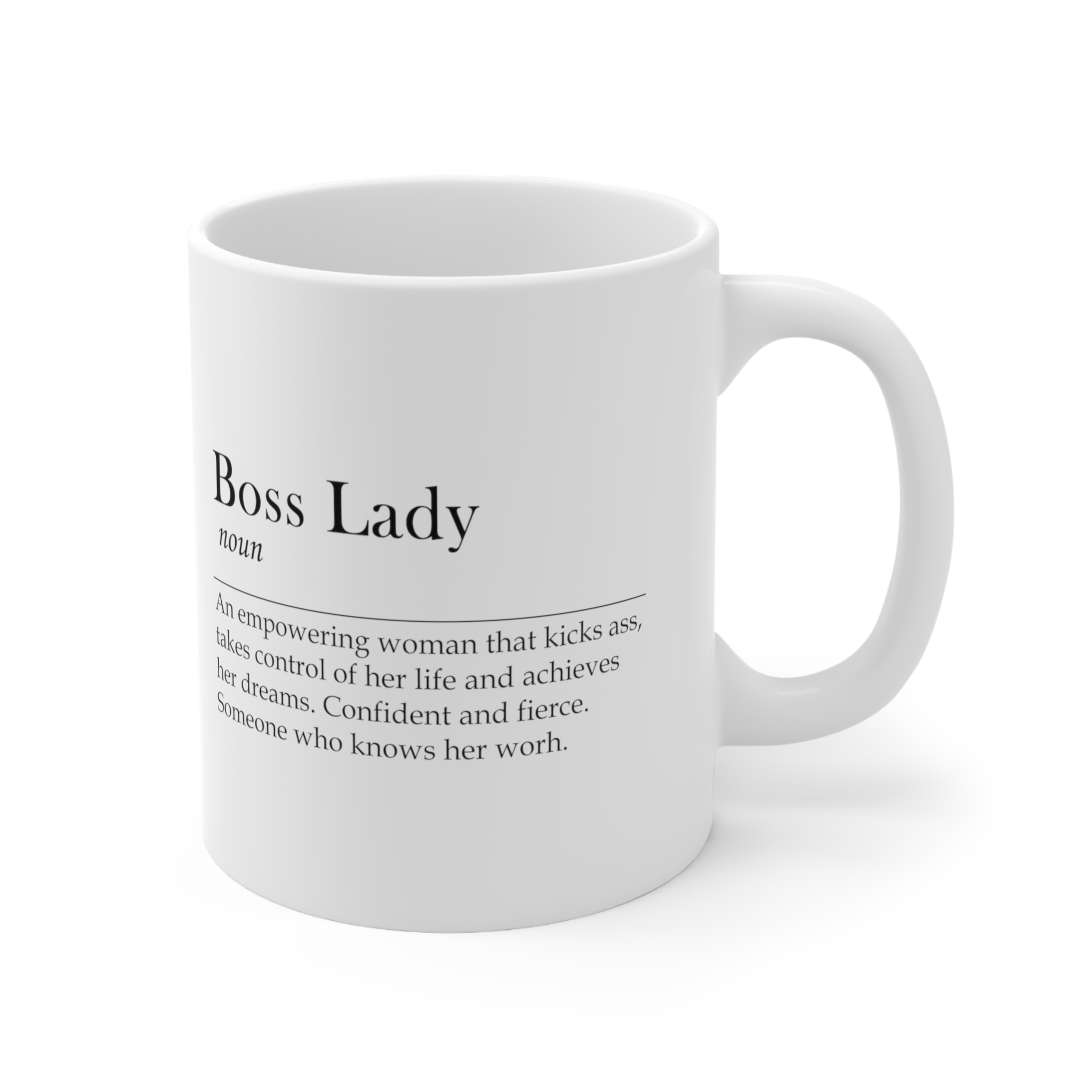 Boss Lady Definition Mug
