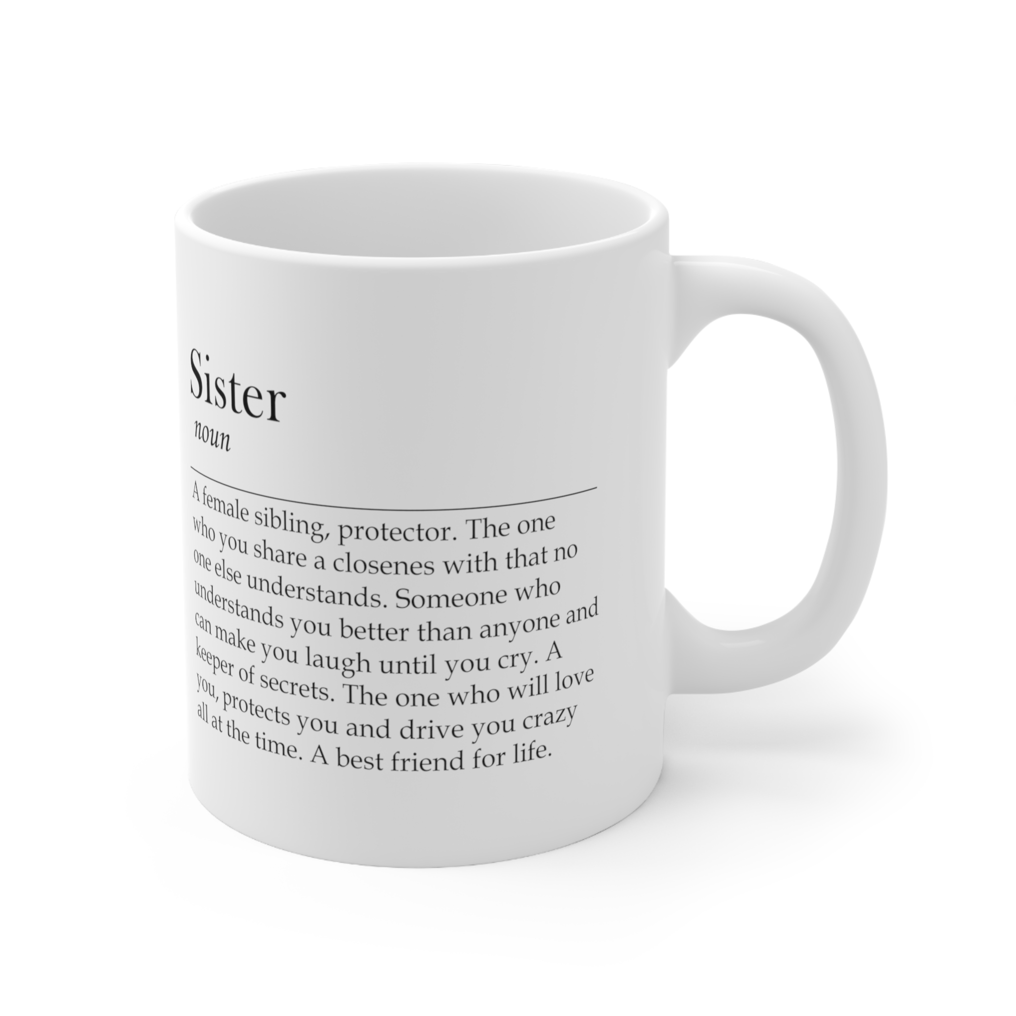 Sister Definition Mug