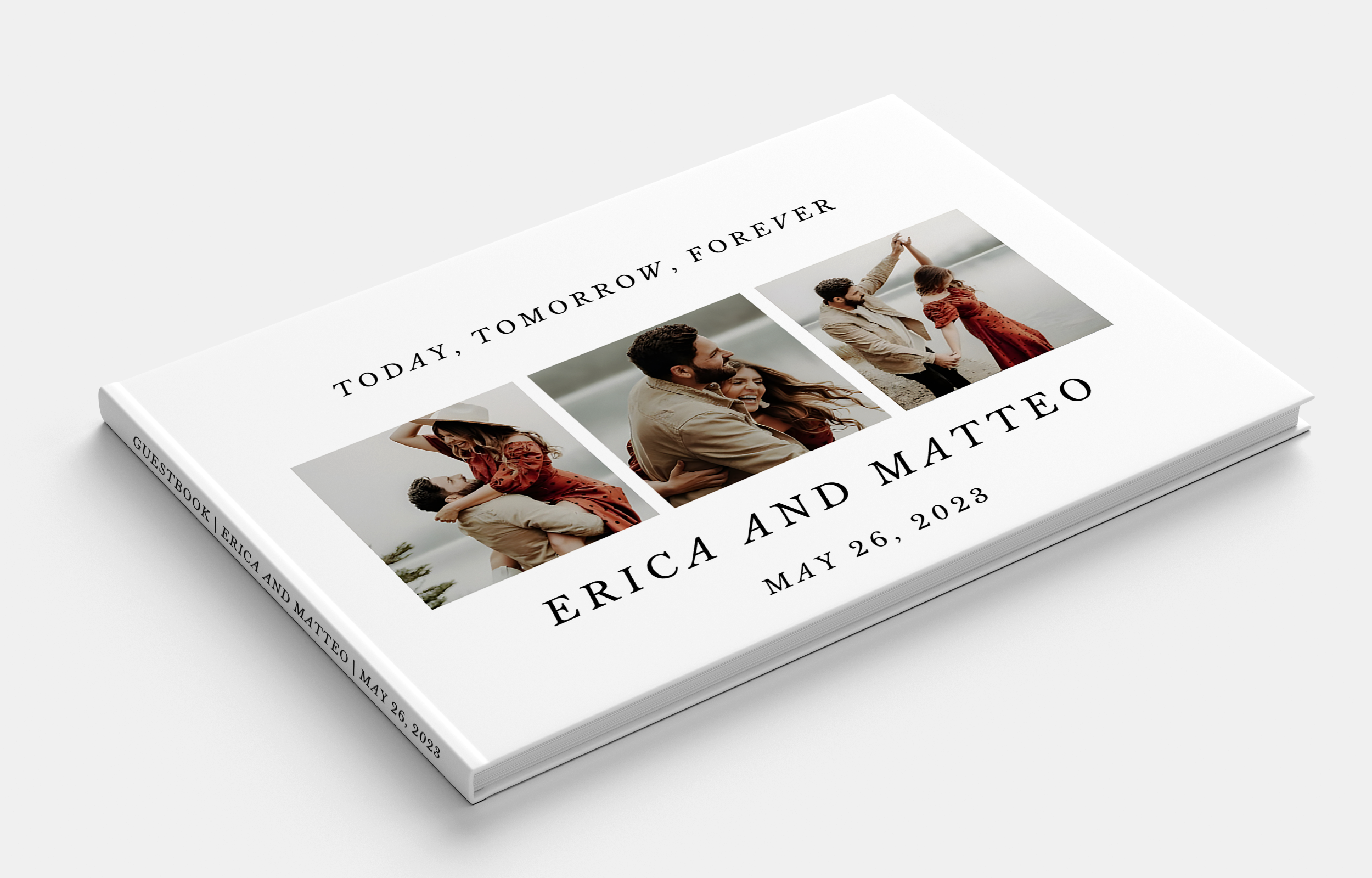 PHOTO COLLAGE  Wedding Guestbook