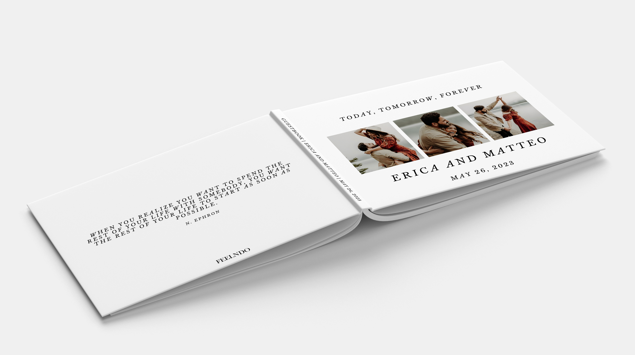PHOTO COLLAGE  Wedding Guestbook