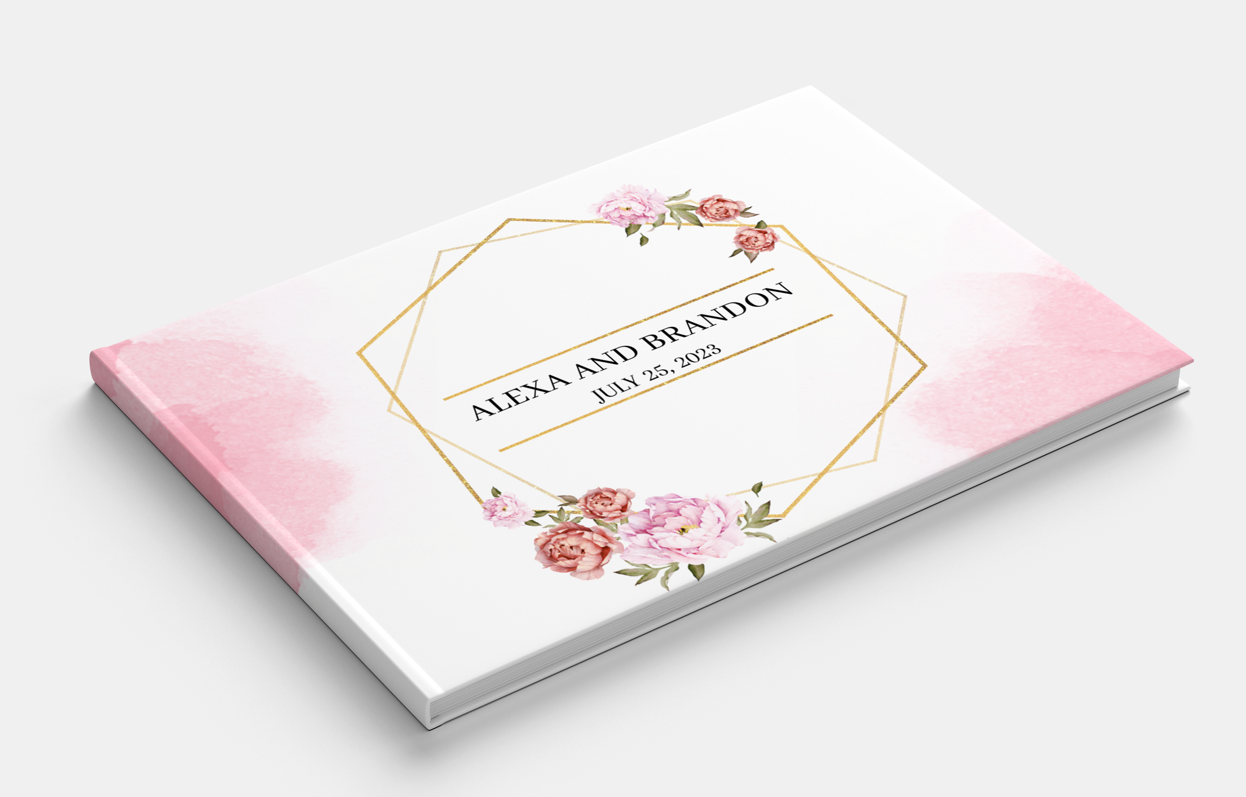PEONY Wedding Guestbook