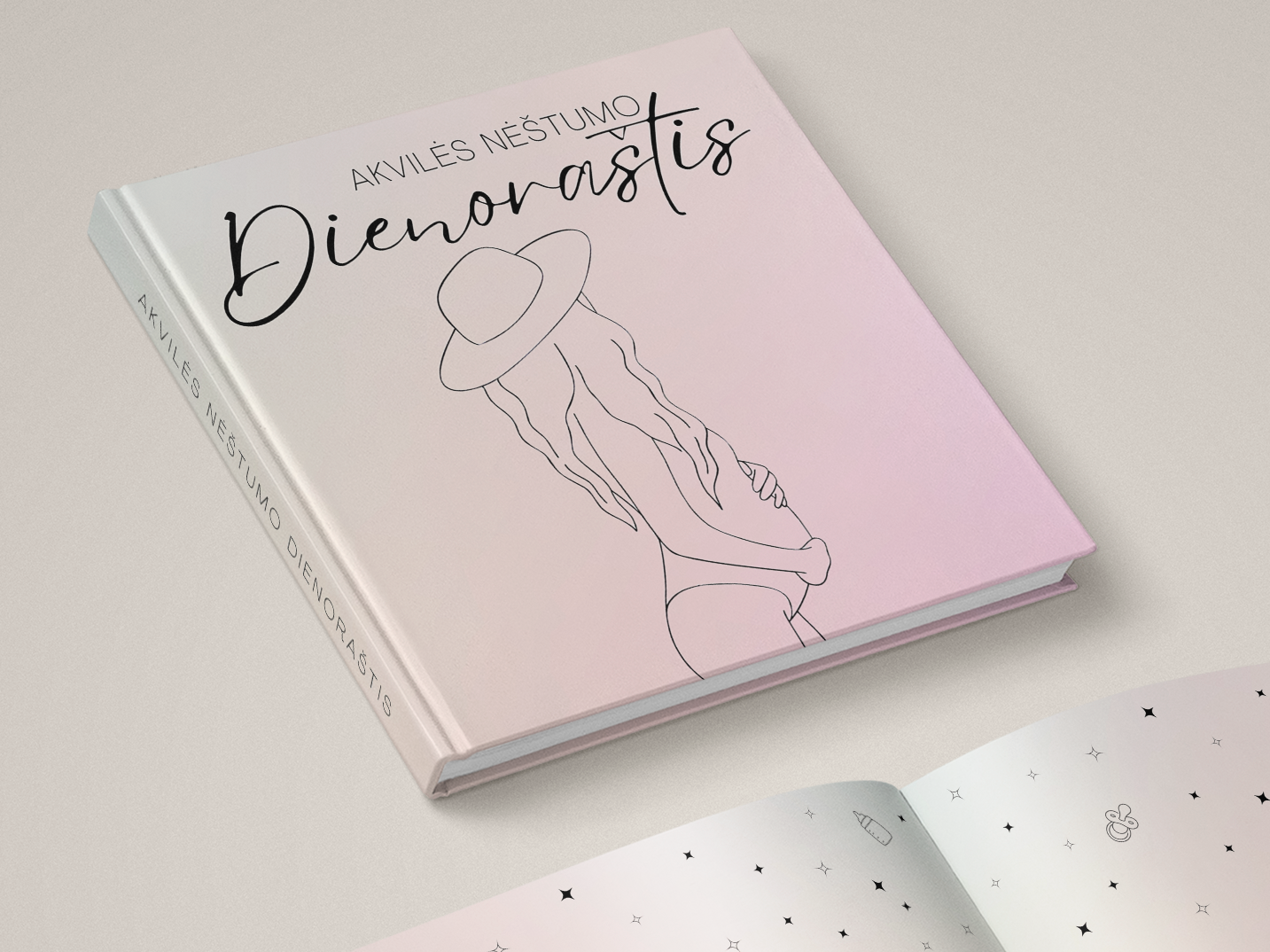 Vardinis Nėštumo Dienoraštis PINK
