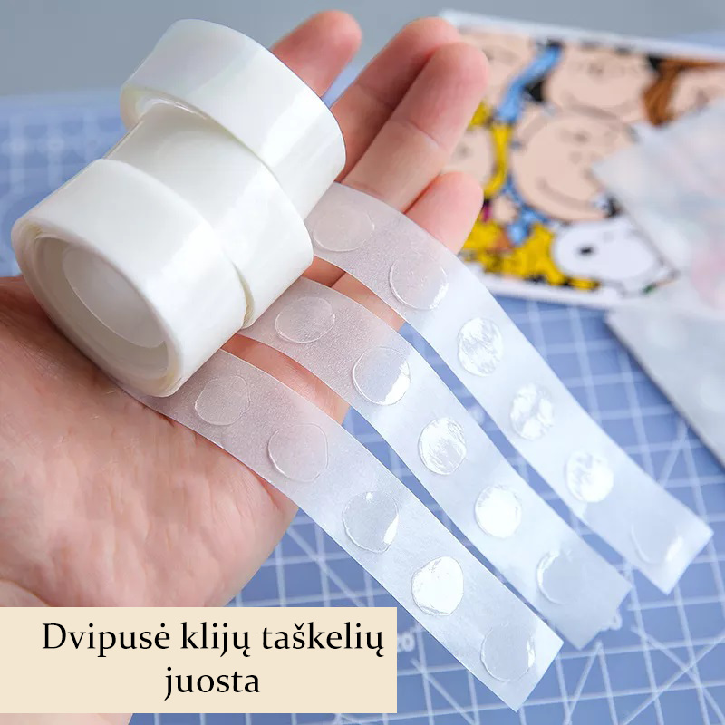 Dvipusiai Klijų Taškeliai