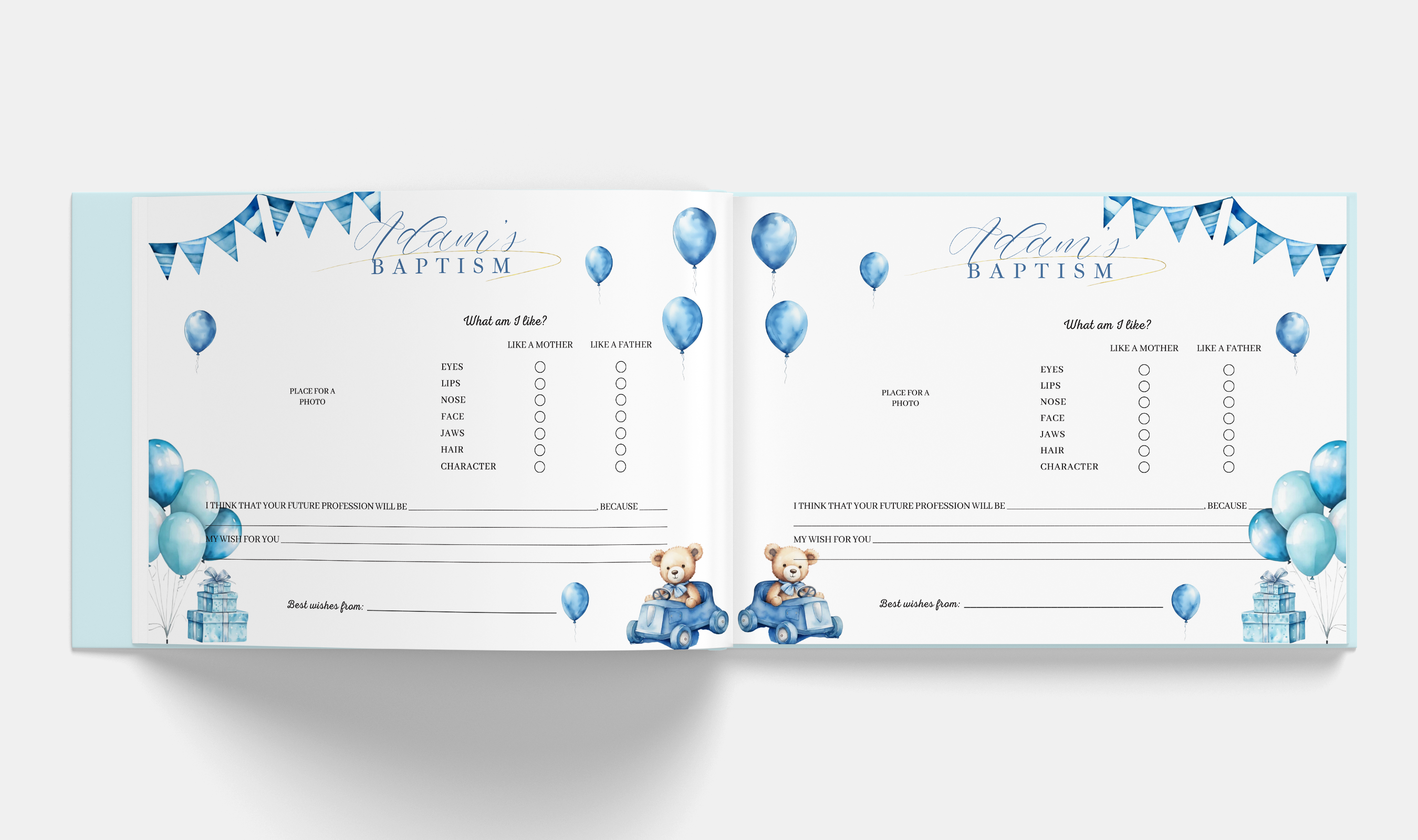 SKY Baptism Guestbook
