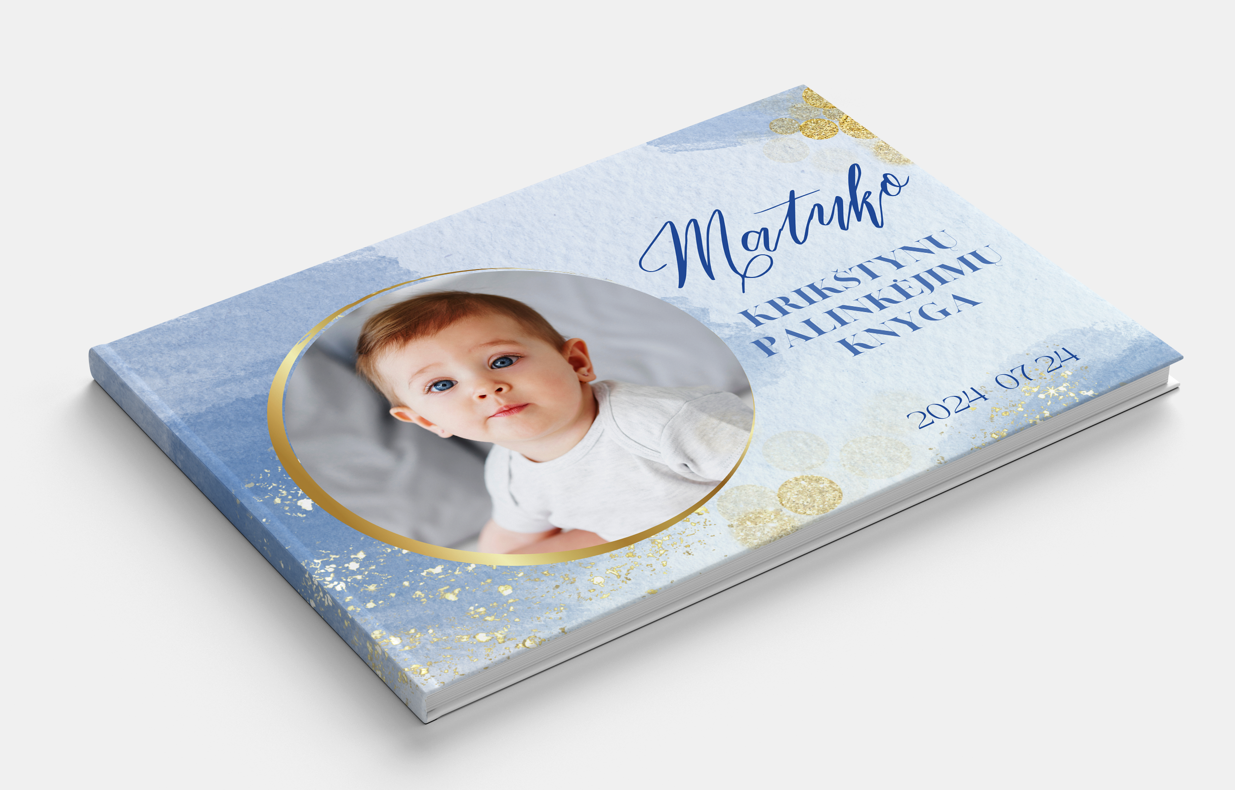 PHOTO BOY Krikštynų palinkėjimų knyga