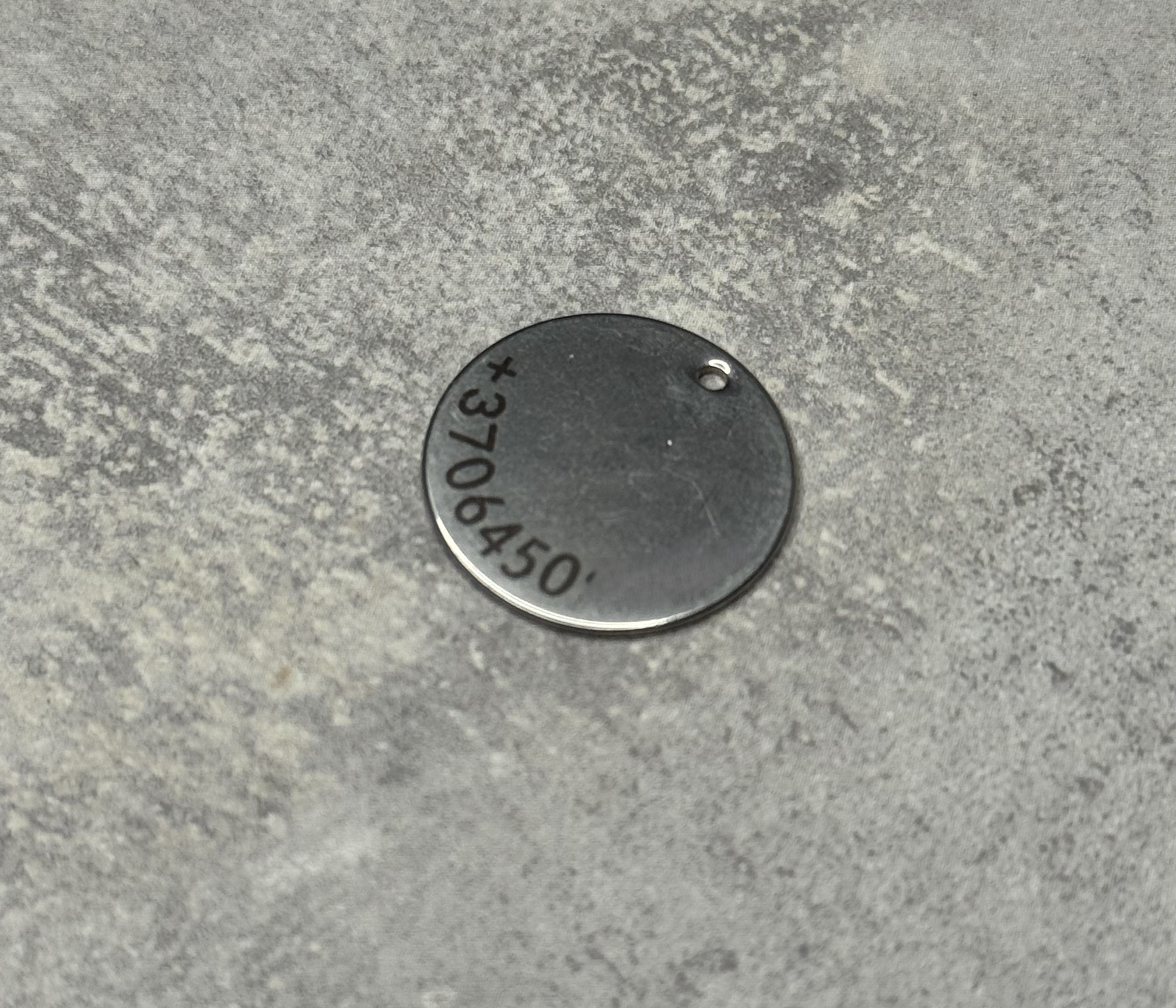 Augintinio pakabukas su graviruota nuotrauka