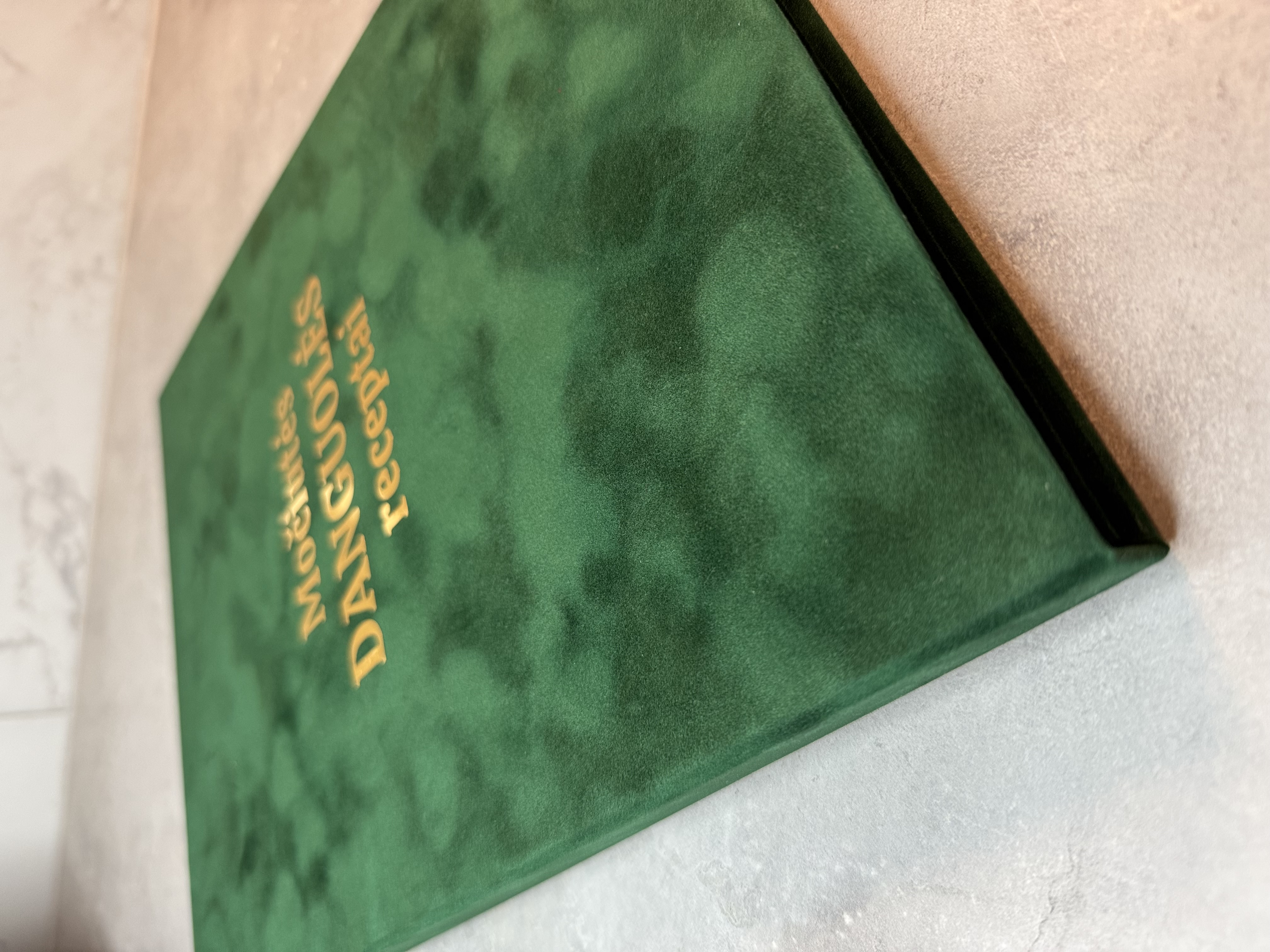 Personalizuotas Receptų Knygos Segtuvas