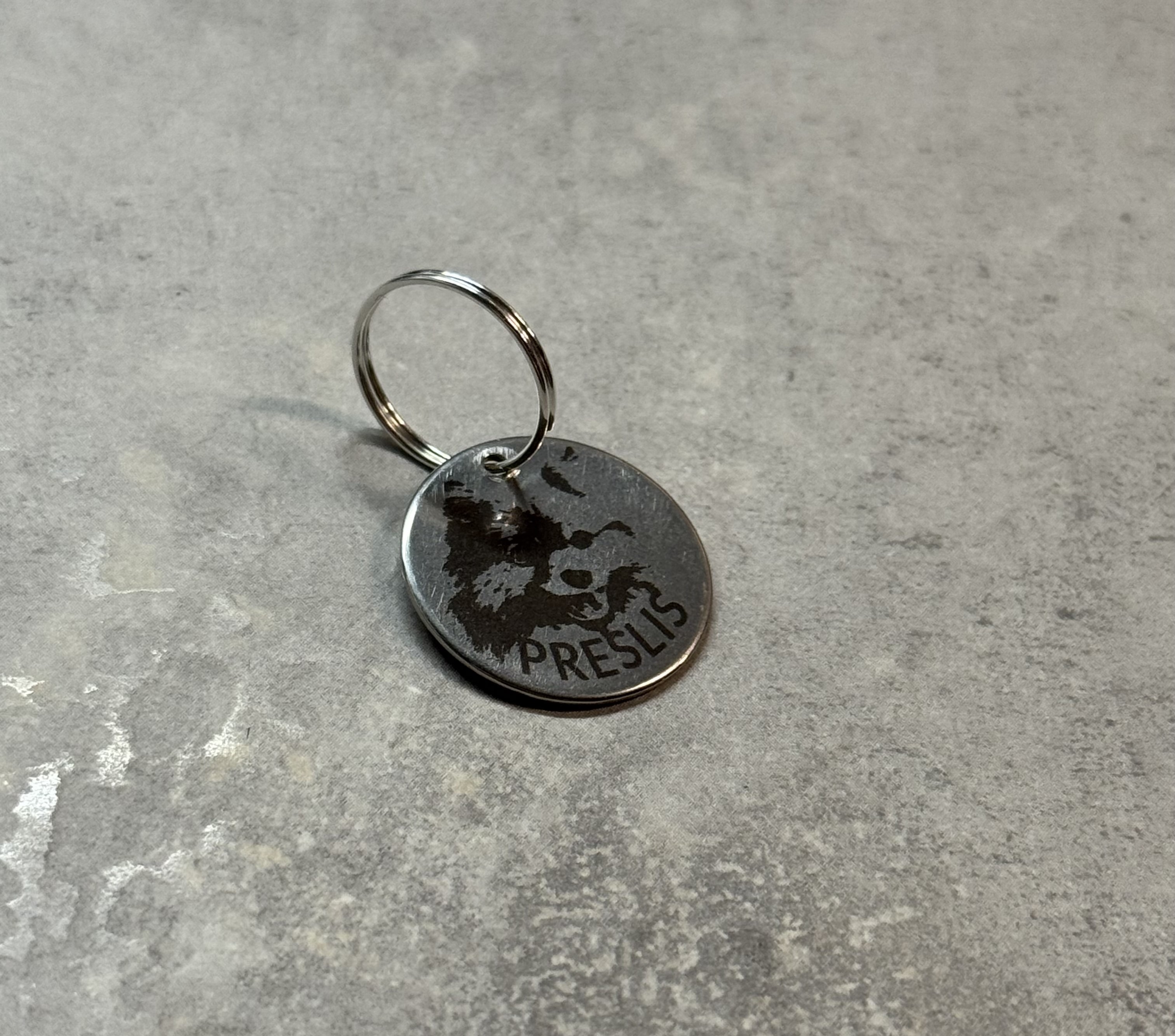 Augintinio pakabukas su graviruota nuotrauka