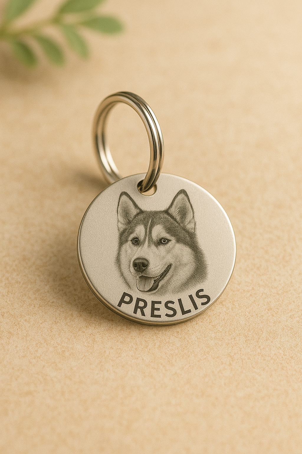 Augintinio pakabukas su graviruota nuotrauka