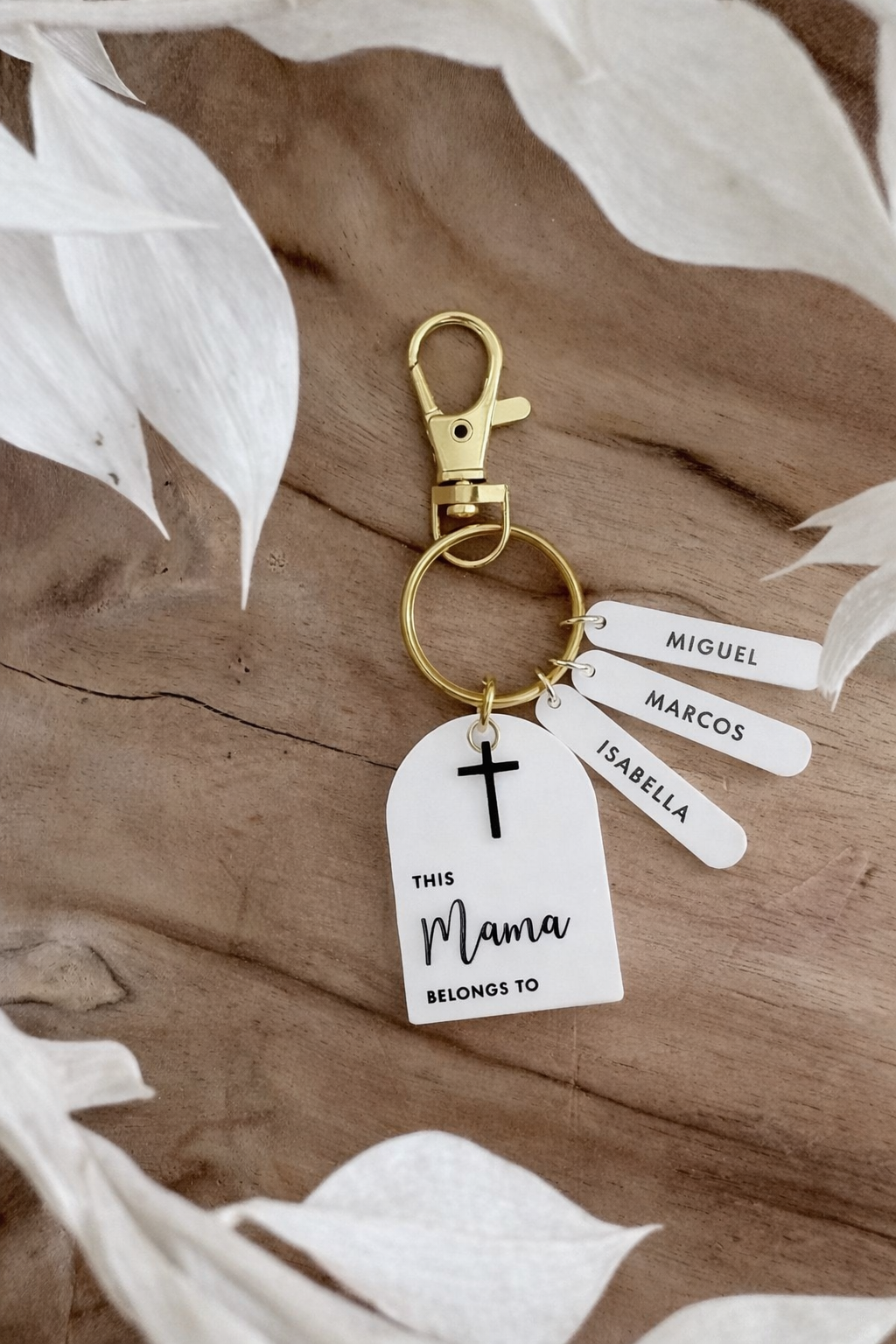 Keychain "This Mama belongs to"