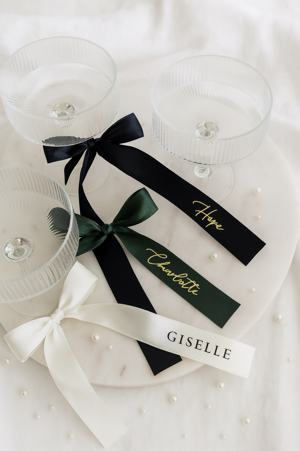 Personalizuotos satino juostelės