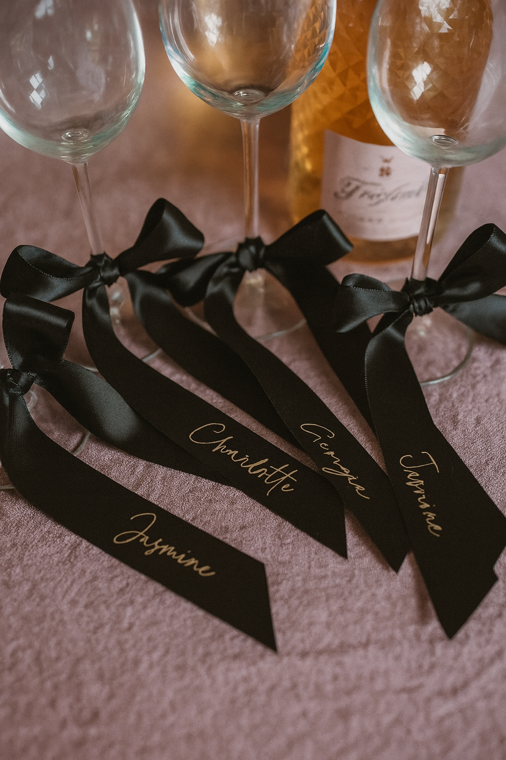 Personalizuotos satino juostelės