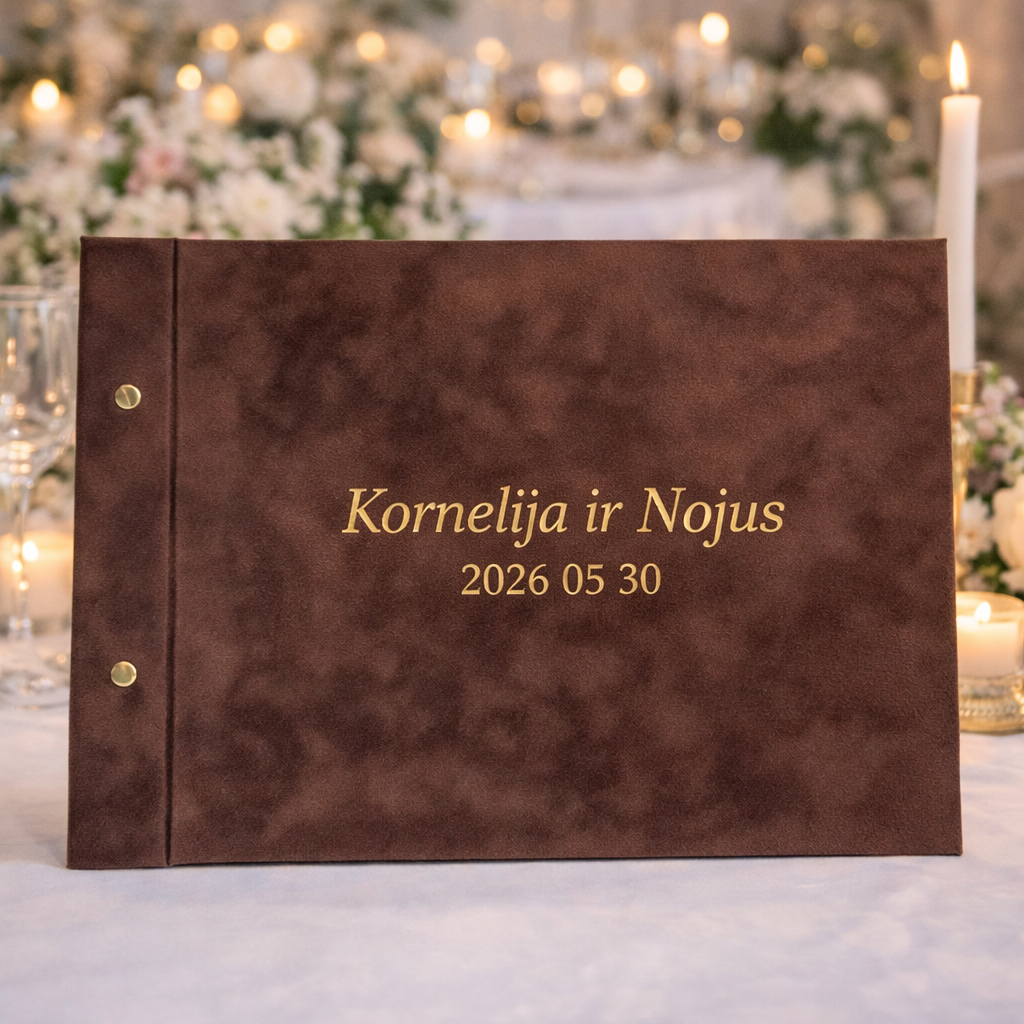 OUR LOVE Vestuvių palinkėjimų knyga