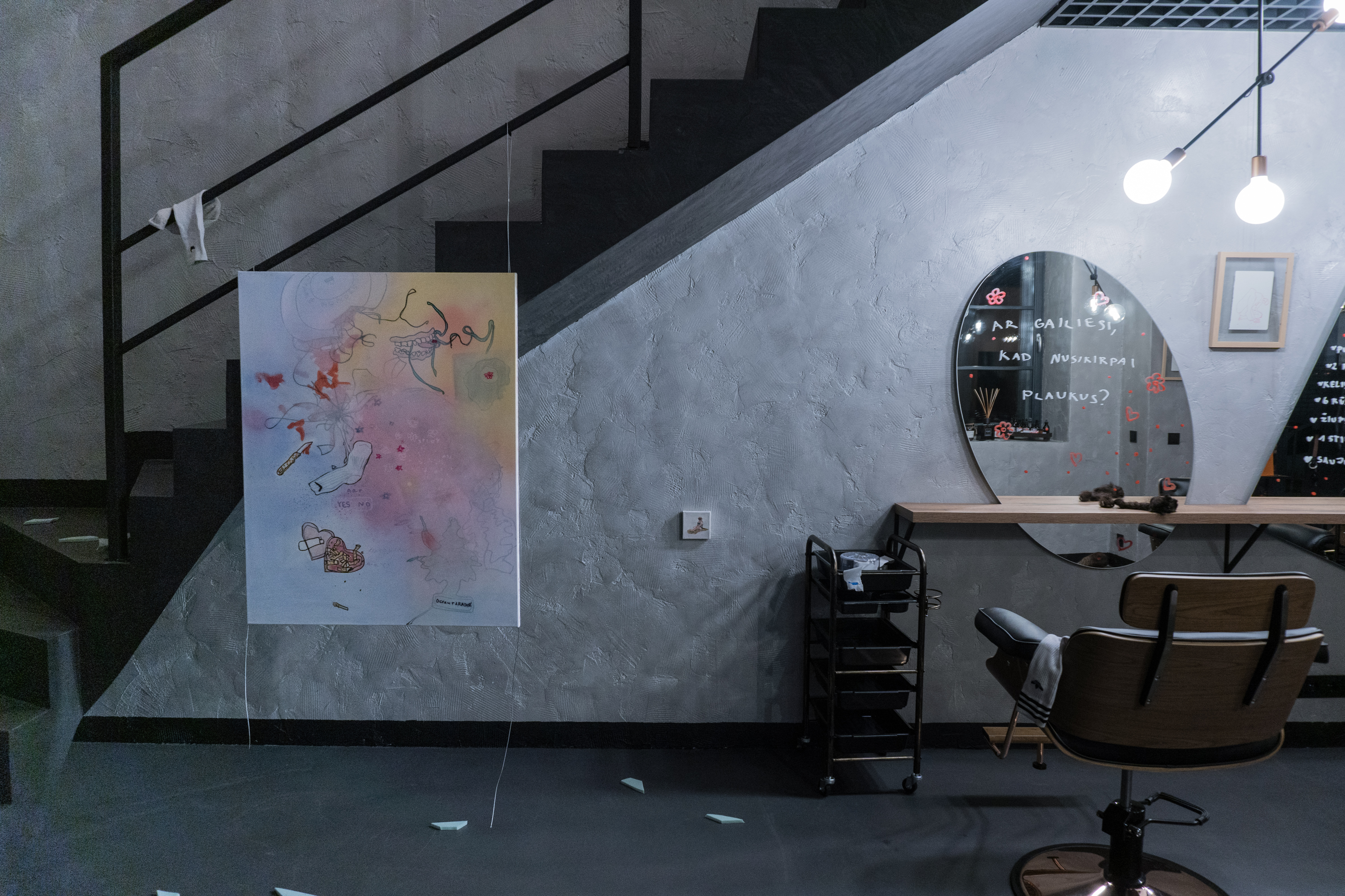 The Same Socks For Two Days, 90x70 cm