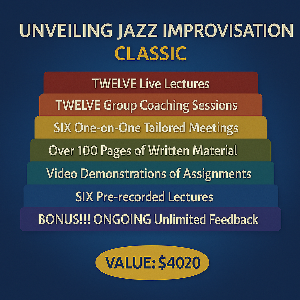 Unveiling Jazz Improvisation CLASSIC