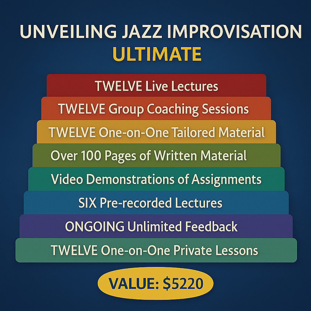 Unveiling Jazz Improvisation ULTIMATE