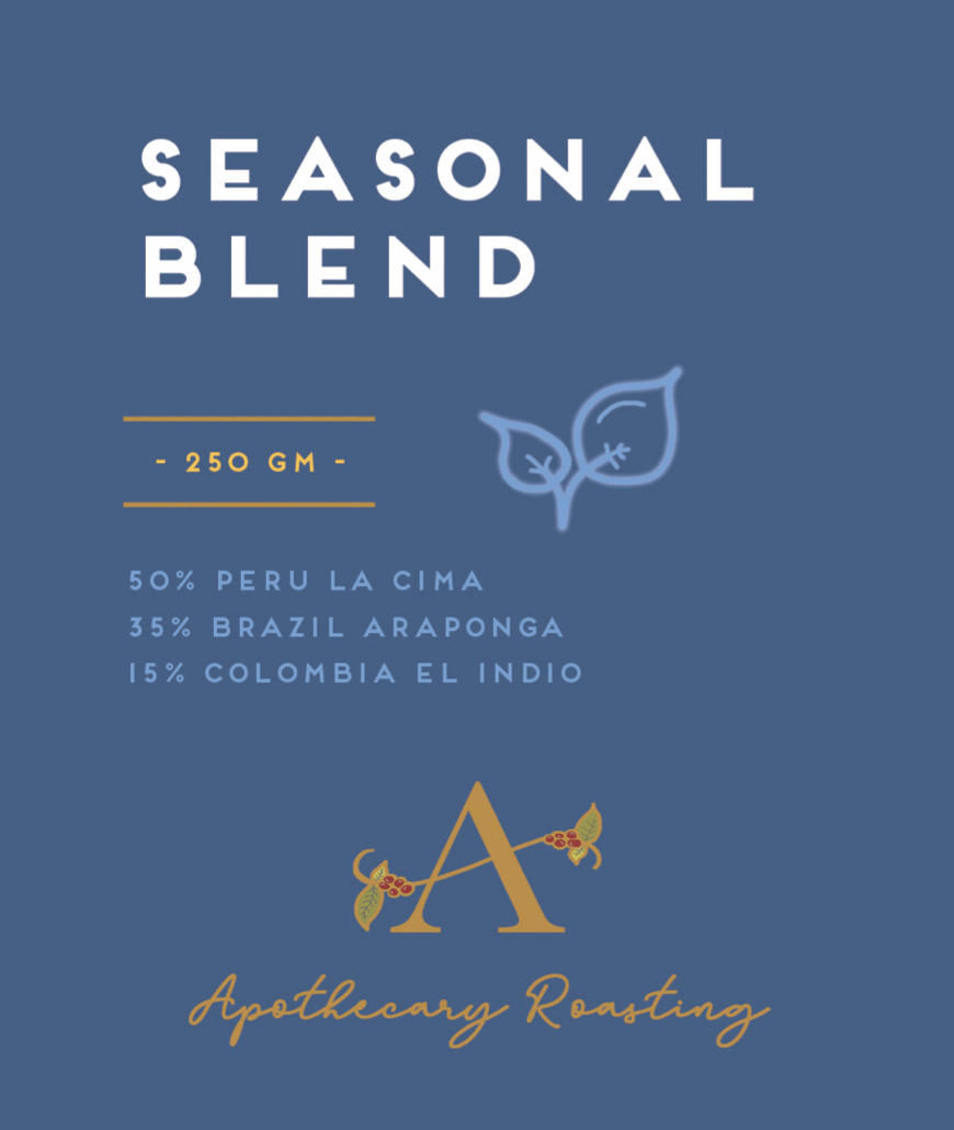 250gm Seasonal Blend Coffee