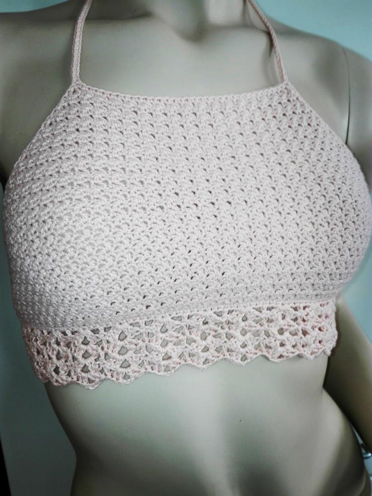 PDF pattern Crochet halter top size S/M