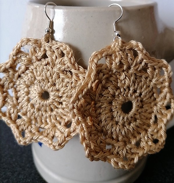 Crochet earrings