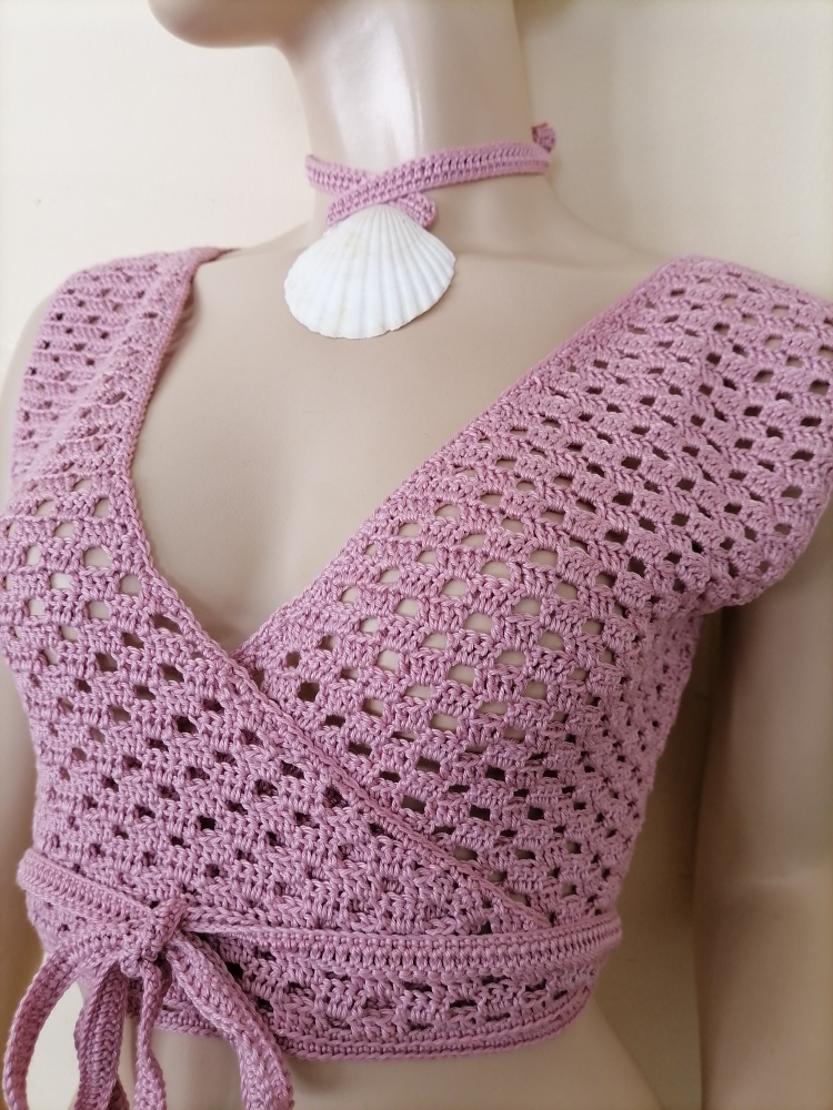 Crochet Wrap top