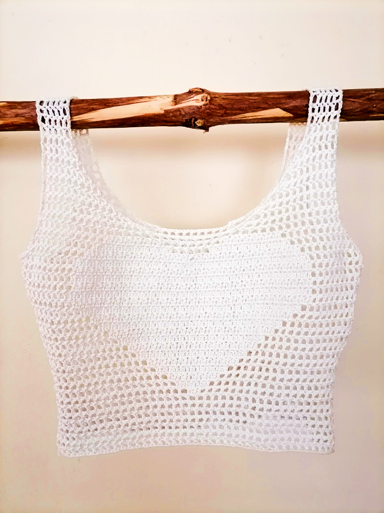 crochet top  Forever Love