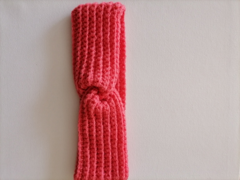 Crochet twisted Headband