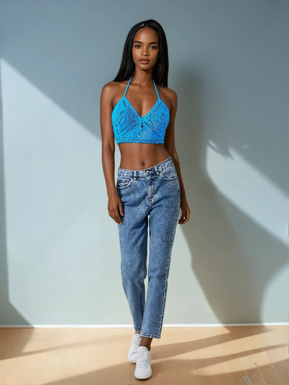 Crochet granny top Jazz