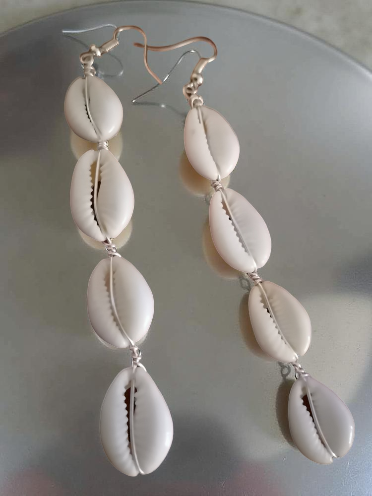 Cowrie Shell Earrings
