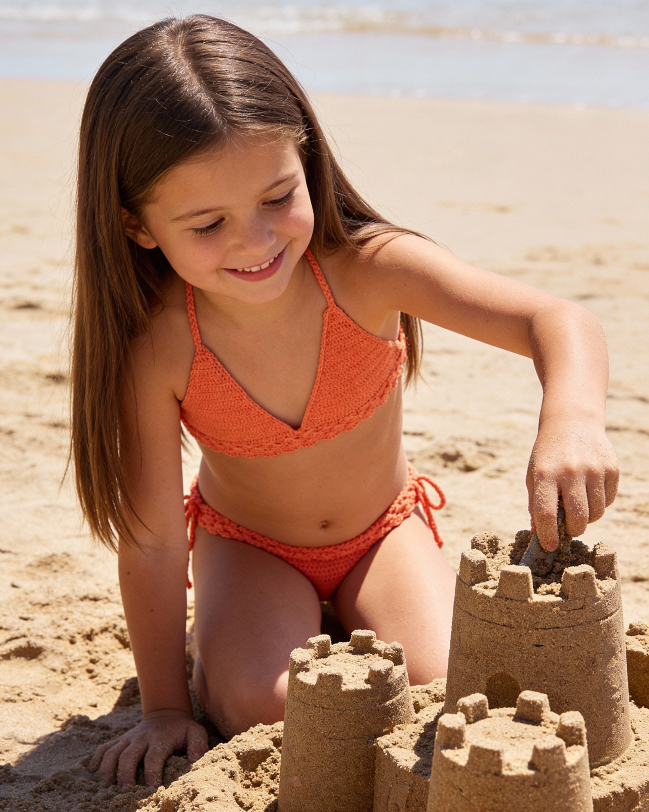 Children's Crochet Bikini Set