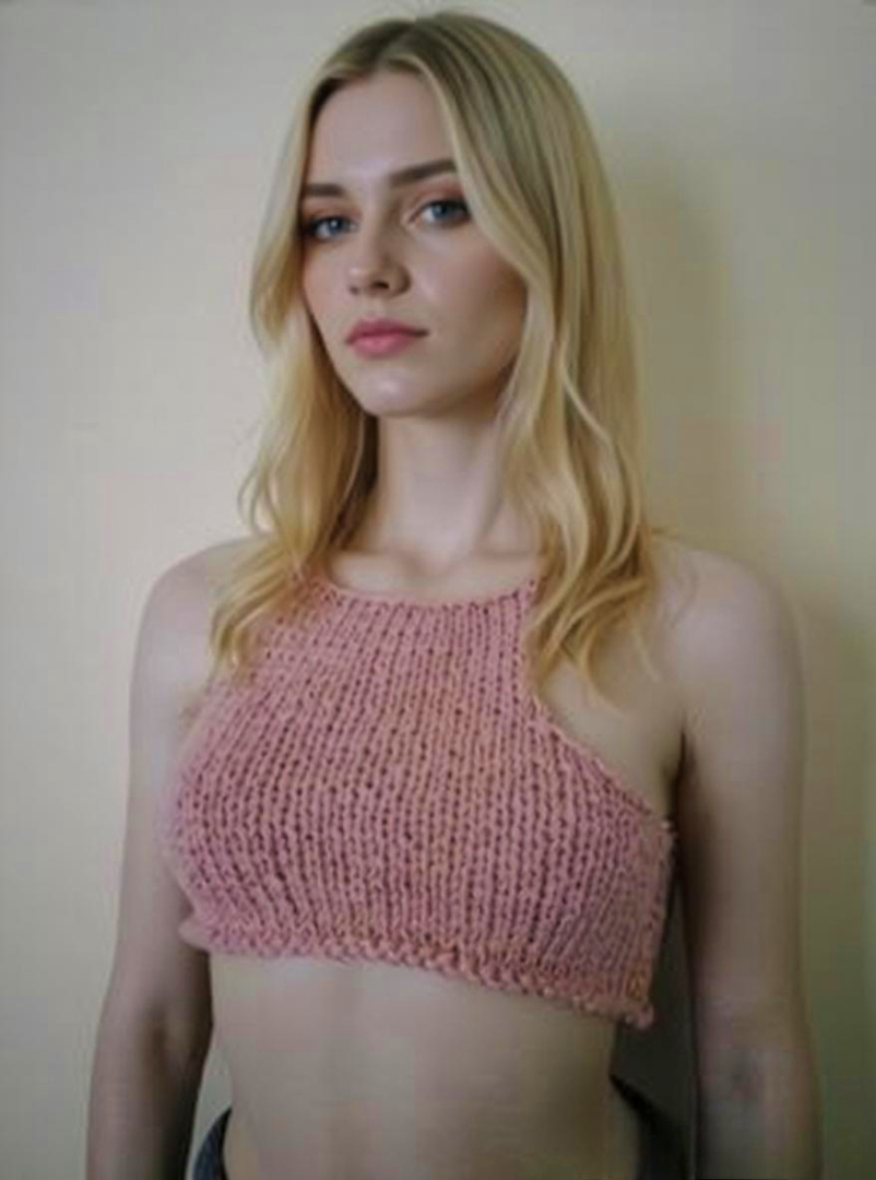 Chunky bralette top