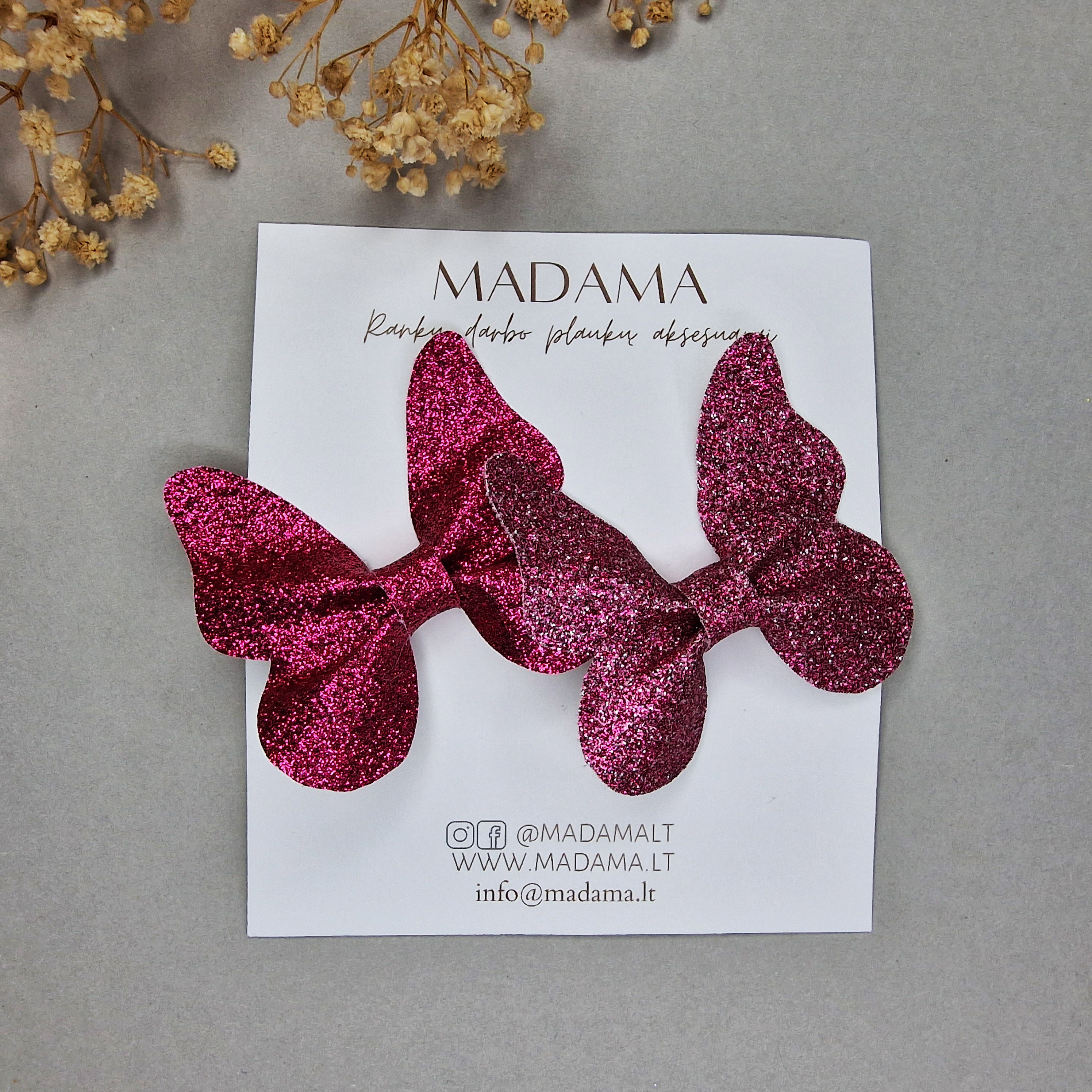 Plaukų Segtukai Drugeliai #205