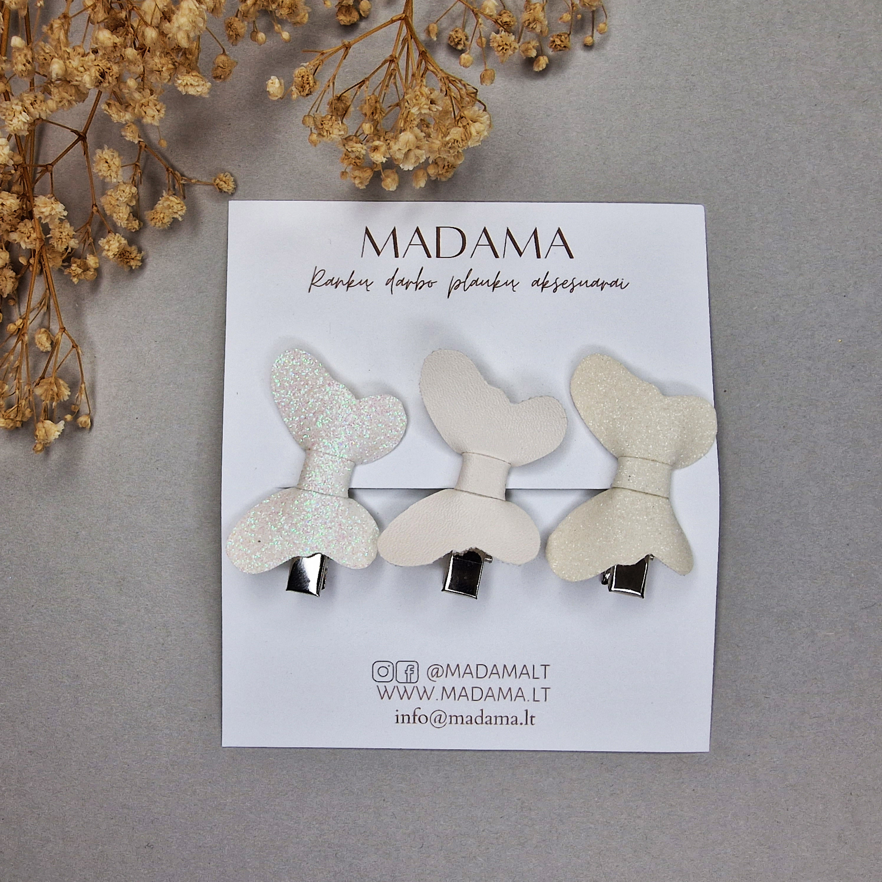 Plaukų Segtukai Drugeliai #103