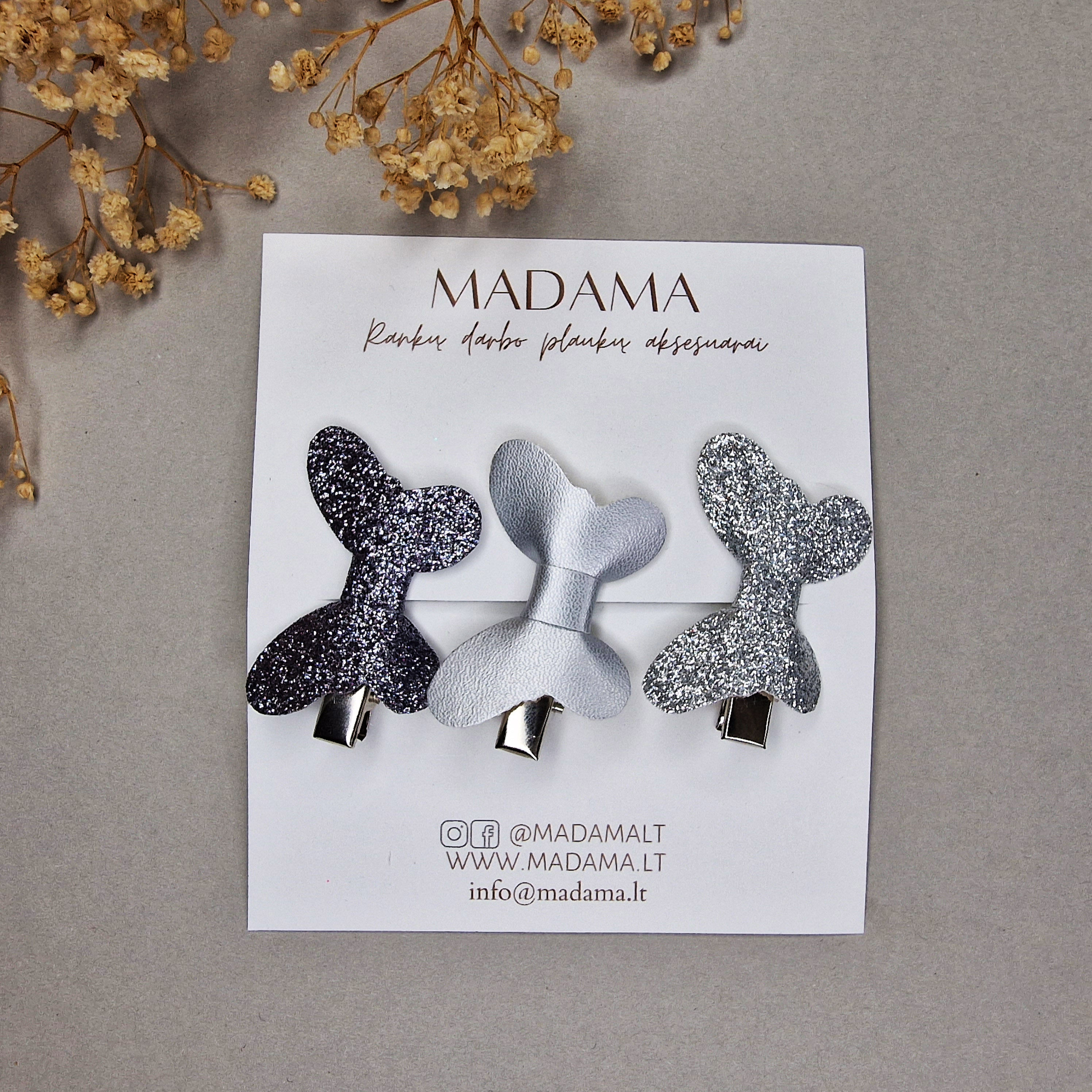 Plaukų Segtukai Drugeliai #102