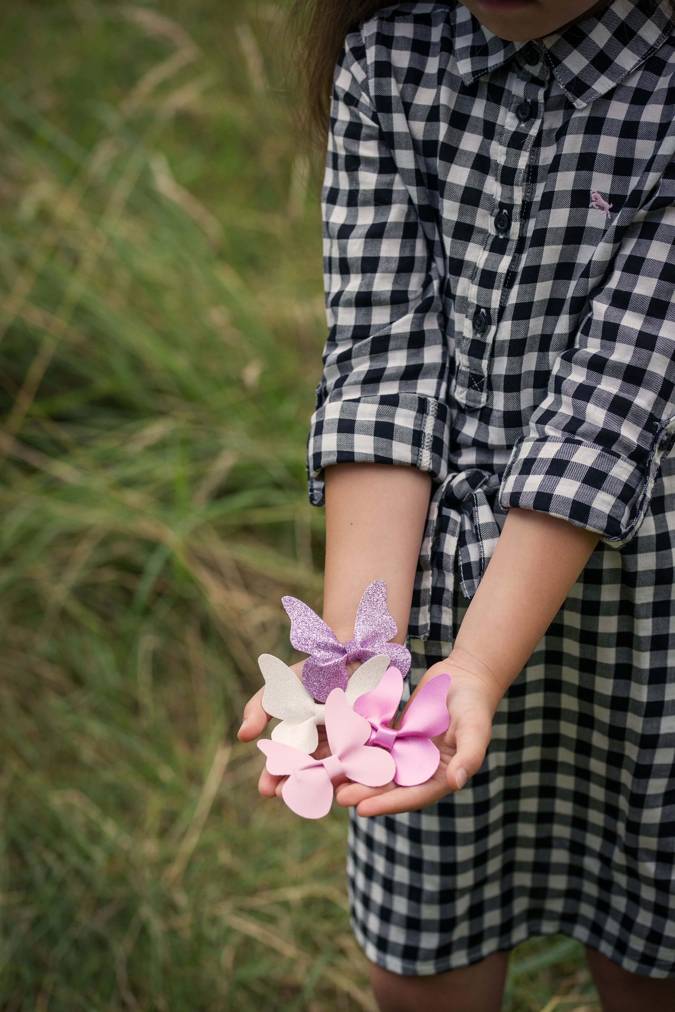 Plaukų Segtukai Drugeliai #211