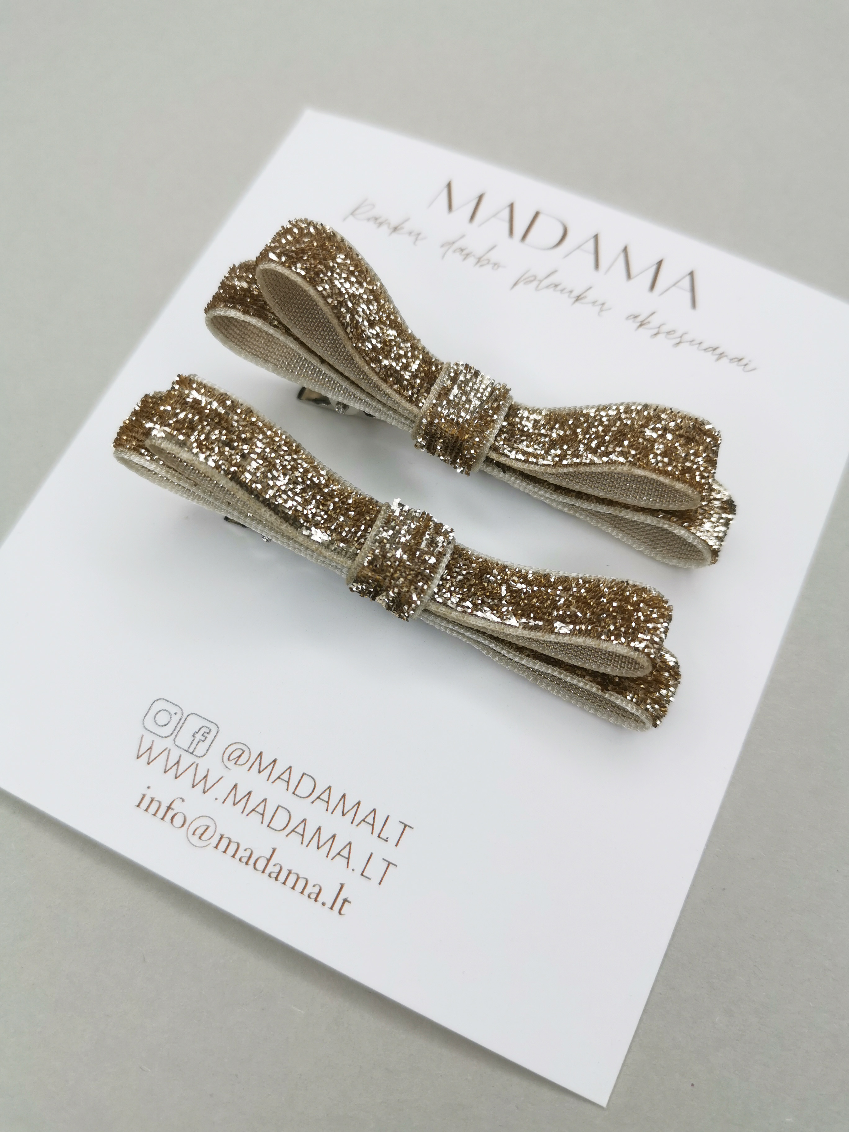 Aksominiai Segtukai, AUKSINIAI BLIZGŪS, 2vnt.