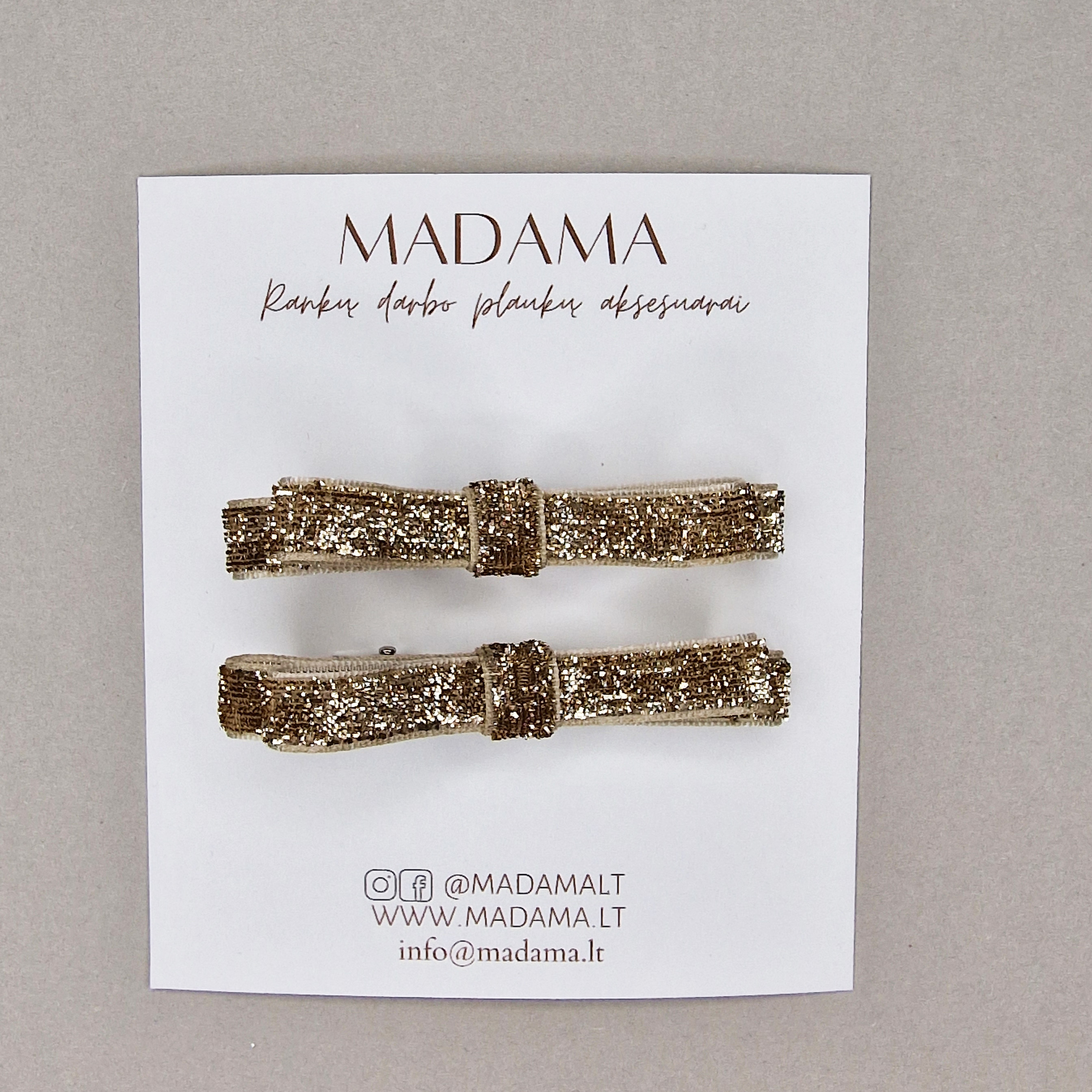 Aksominiai Segtukai, AUKSINIAI BLIZGŪS, 2vnt.